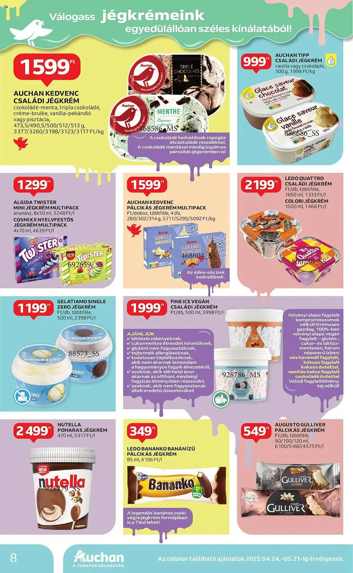 Katalógus Auchan akciós újság április 24.-tól április 30.-ig 2025. - Oldal 8