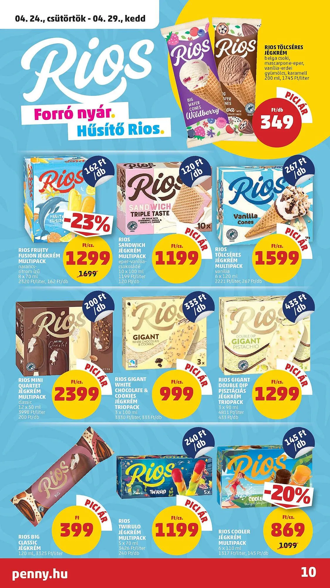 Katalógus PENNY akciós újság április 24.-tól április 29.-ig 2025. - Oldal 10