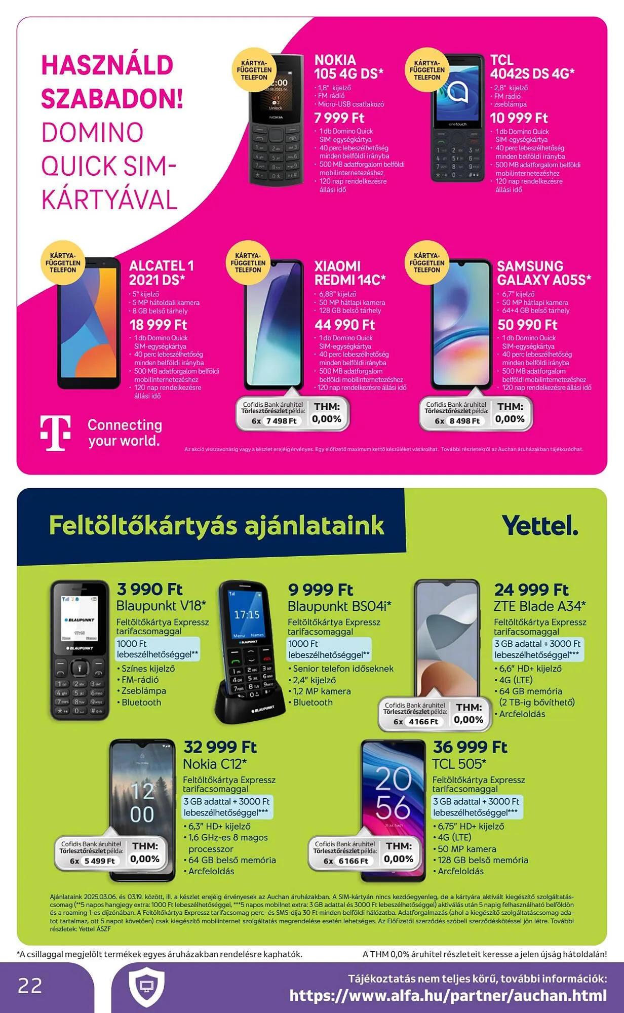 Katalógus Auchan akciós újság március 6.-tól március 19.-ig 2025. - Oldal 22