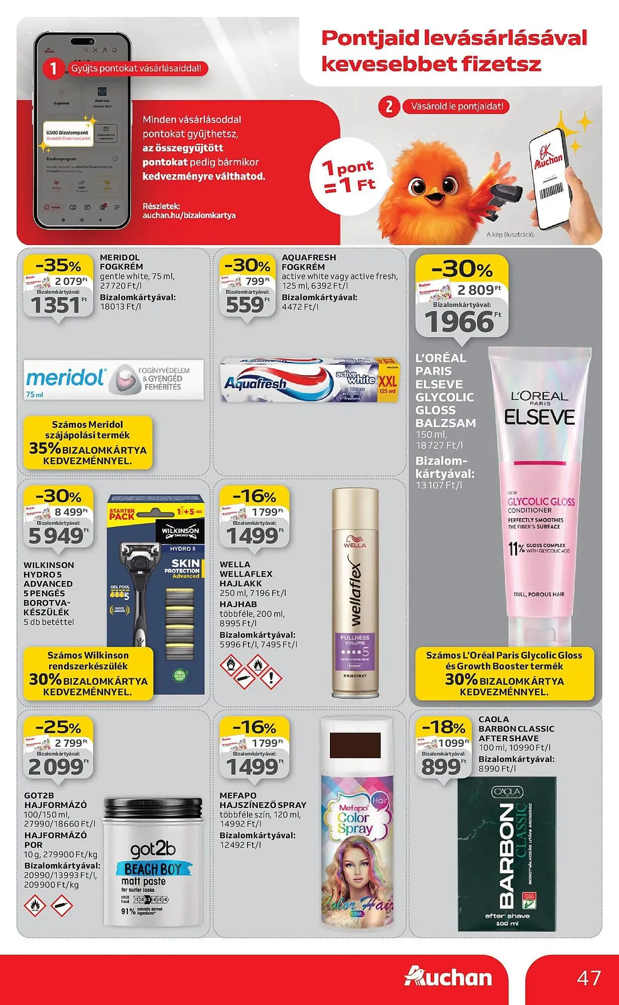 Katalógus Auchan akciós újság december 18.-tól december 24.-ig 2025. - Oldal 47