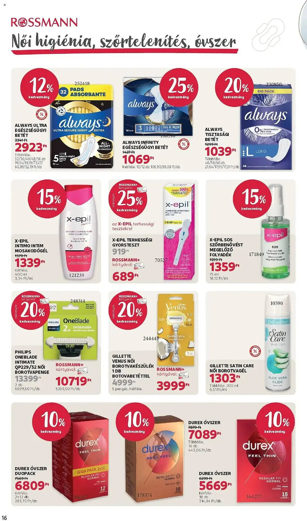 Katalógus Rossmann akciós újság január 5.-tól január 16.-ig 2026. - Oldal 16