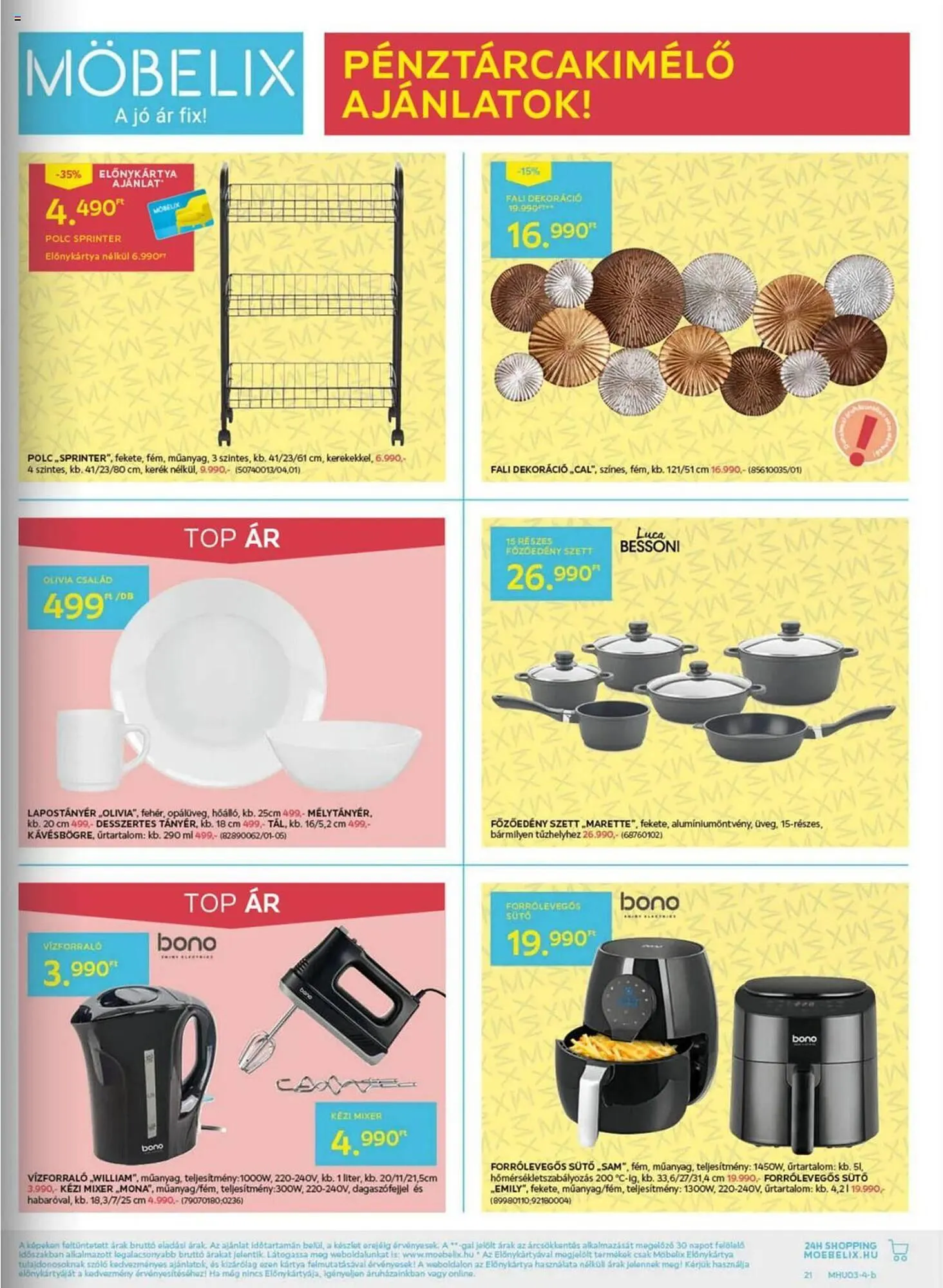 Katalógus Möbelix akciós újság március 18.-tól március 31.-ig 2024. - Oldal 21