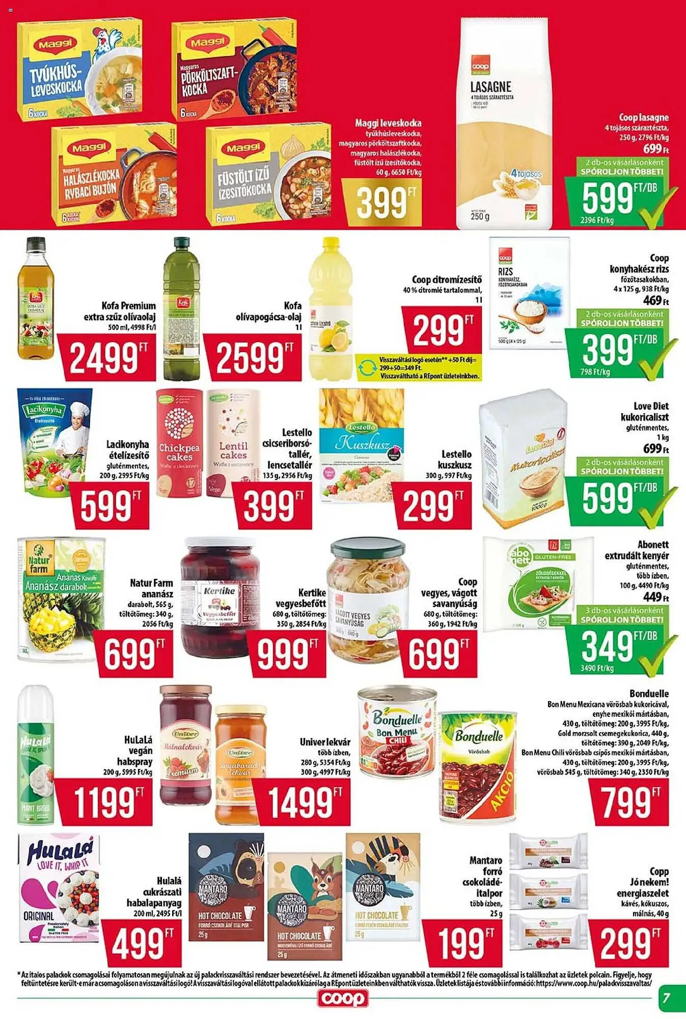 Katalógus Coop akciós újság március 19.-tól március 25.-ig 2026. - Oldal 7