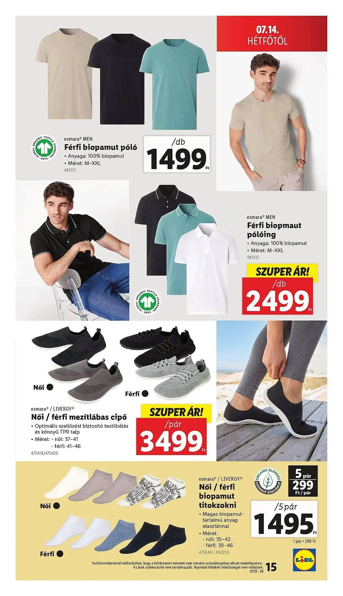 Katalógus Lidl akciós újság július 10.-tól július 16.-ig 2025. - Oldal 15