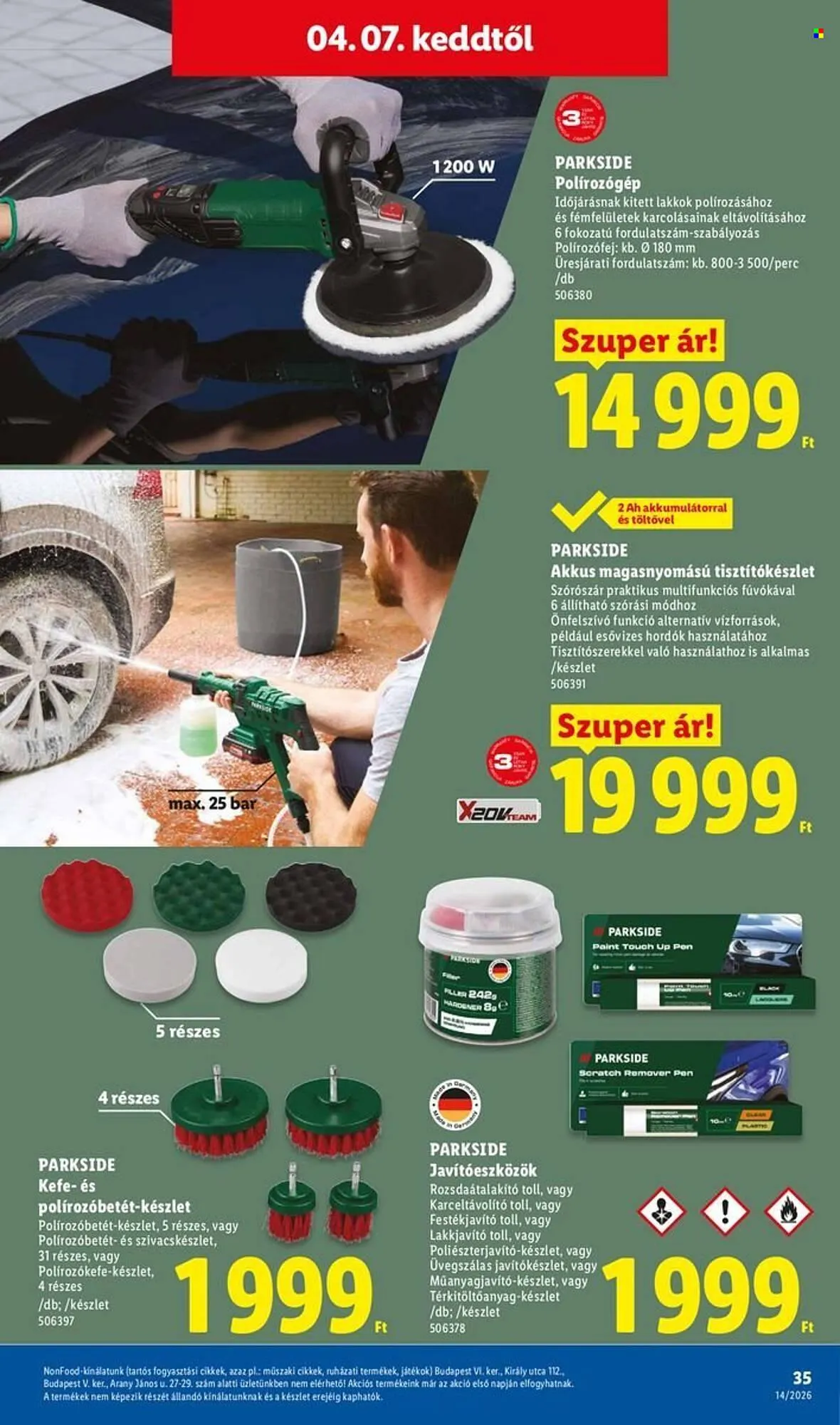 Katalógus Lidl akciós újság április 1.-tól április 8.-ig 2026. - Oldal 35