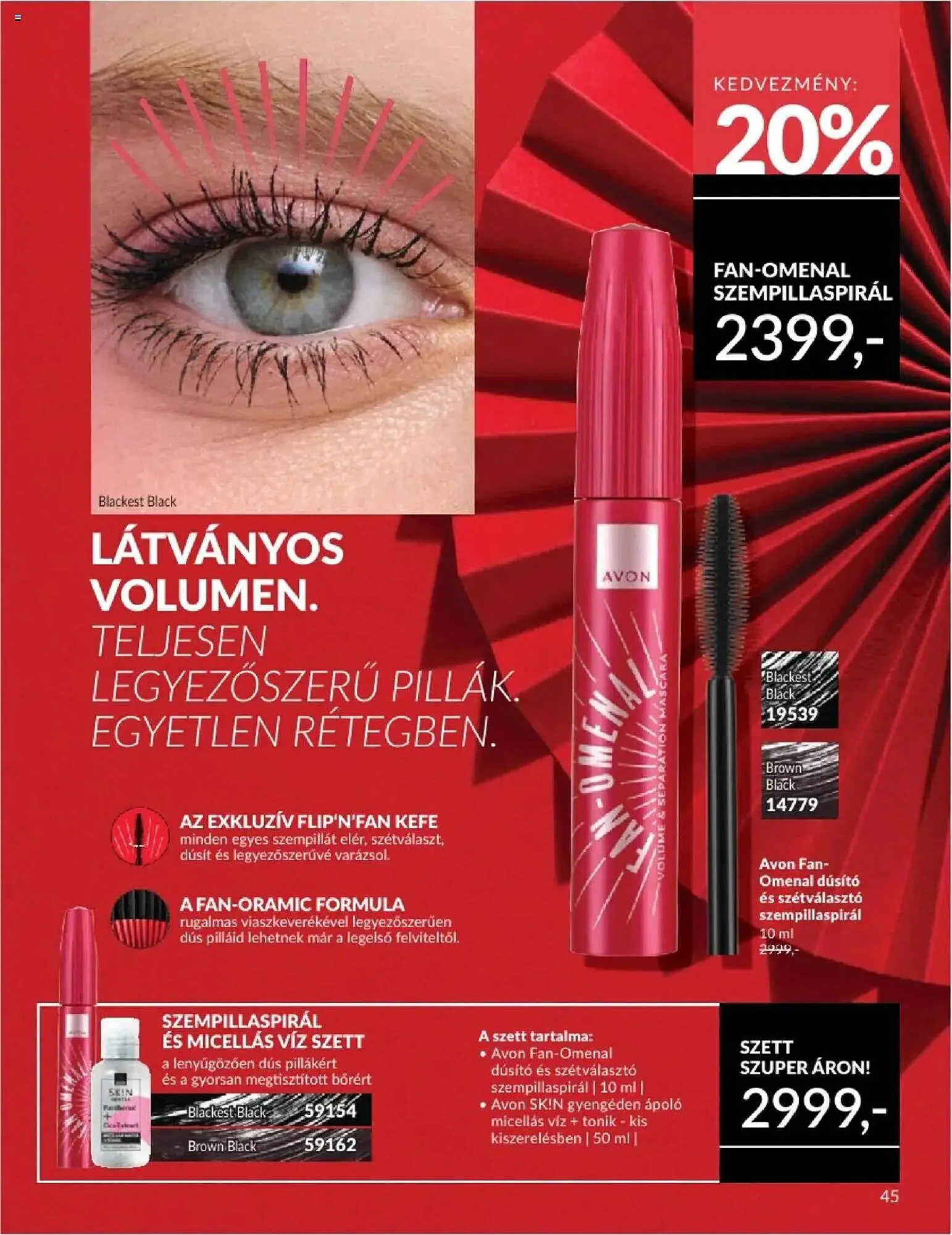 Katalógus AVON akciós újság augusztus 1.-tól augusztus 31.-ig 2025. - Oldal 45