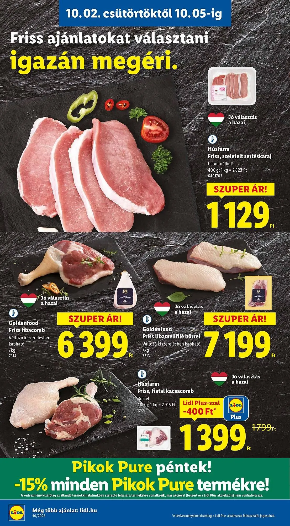 Katalógus Lidl akciós újság október 2.-tól október 8.-ig 2025. - Oldal 6