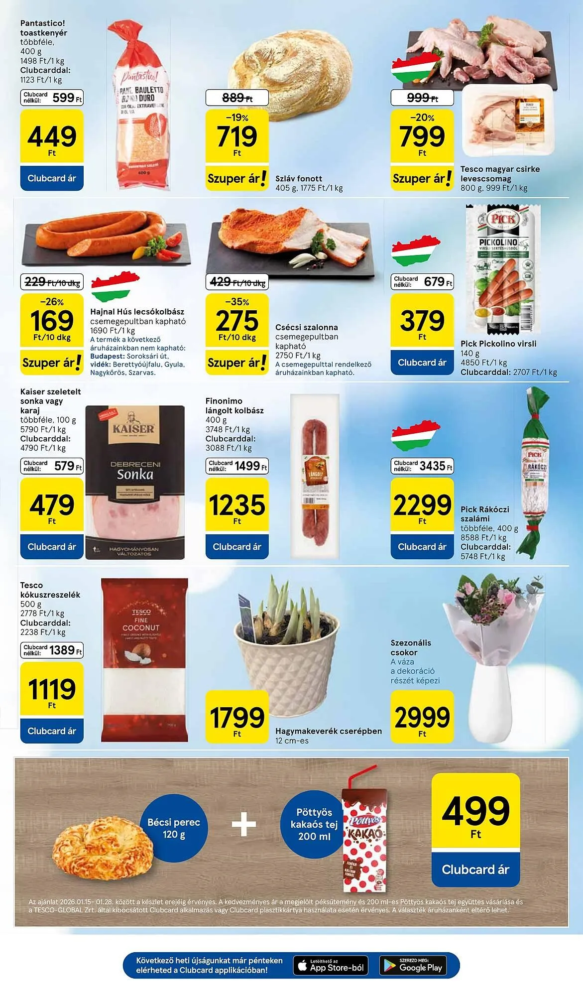 Katalógus Tesco akciós újság január 22.-tól január 28.-ig 2026. - Oldal 3