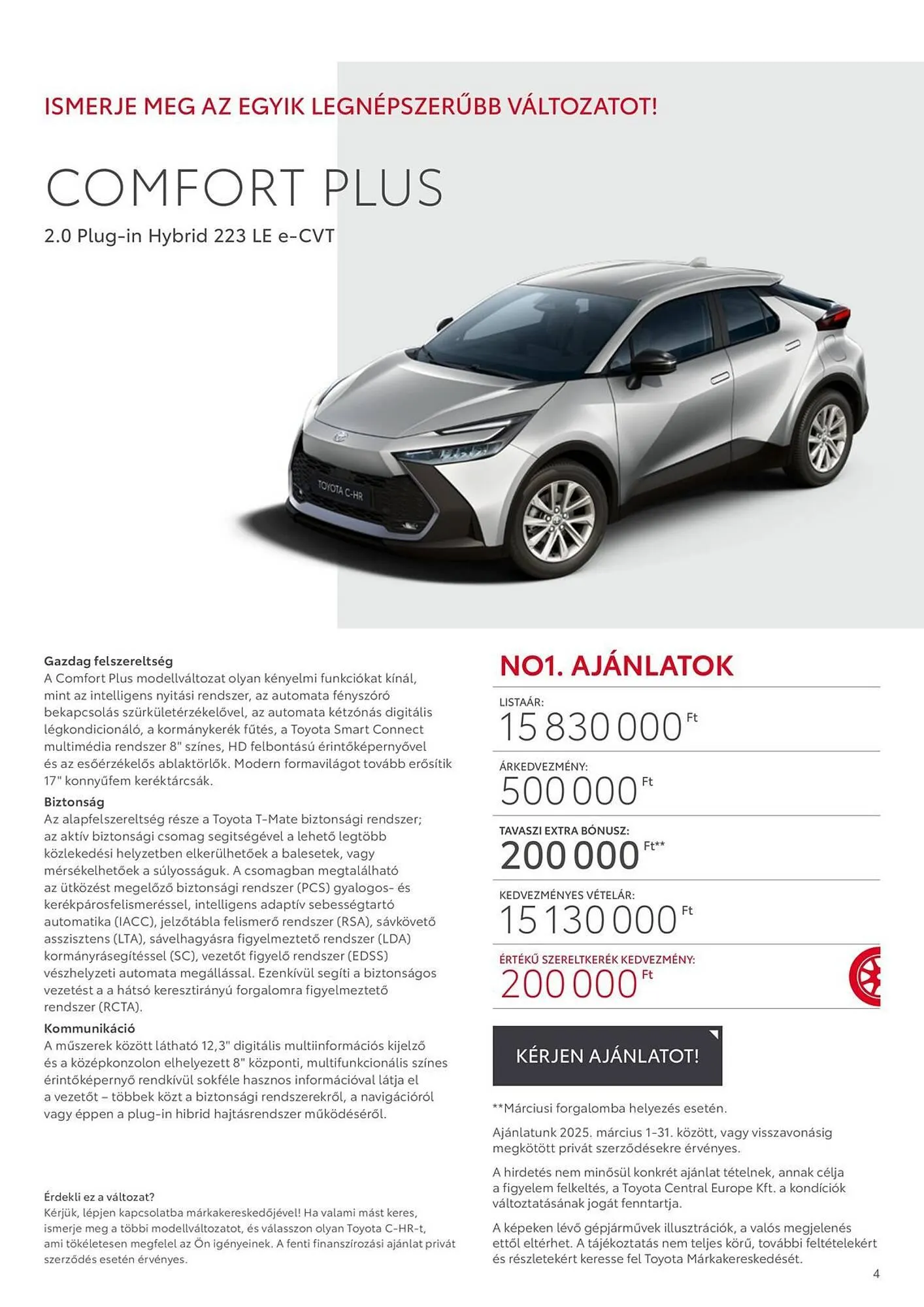 Katalógus Toyota akciós újság március 8.-tól április 3.-ig 2025. - Oldal 4