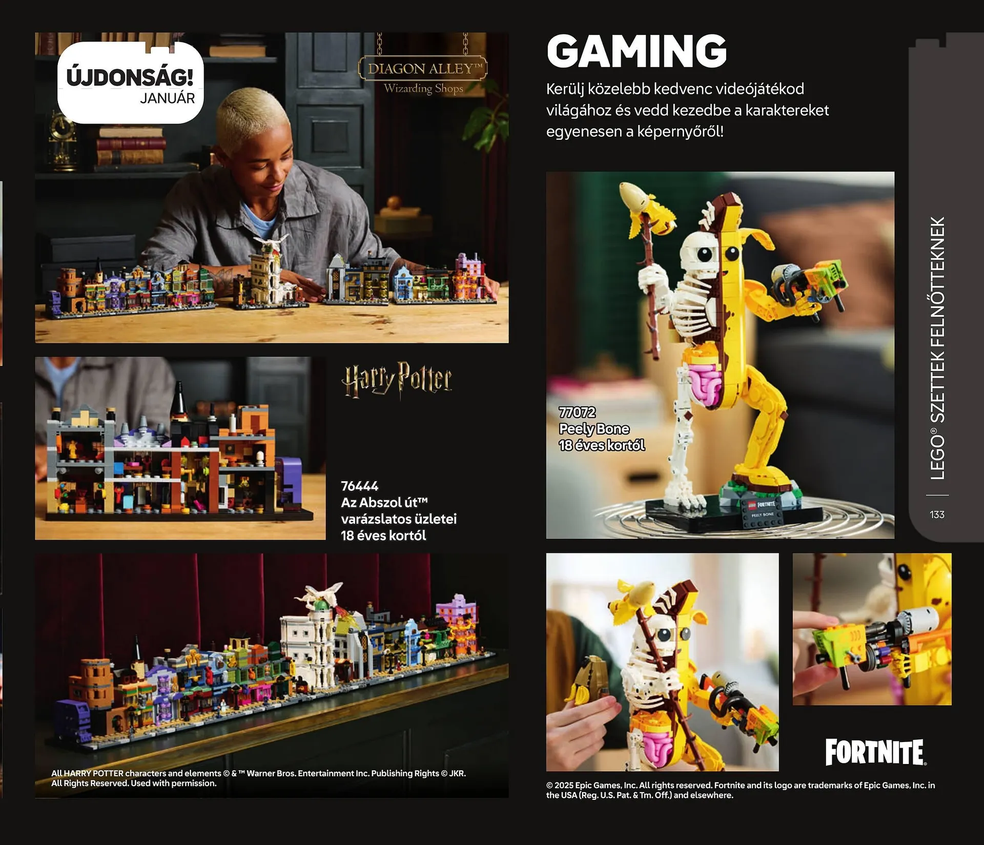 Katalógus Lego akciós újság január 10.-tól június 30.-ig 2025. - Oldal 133