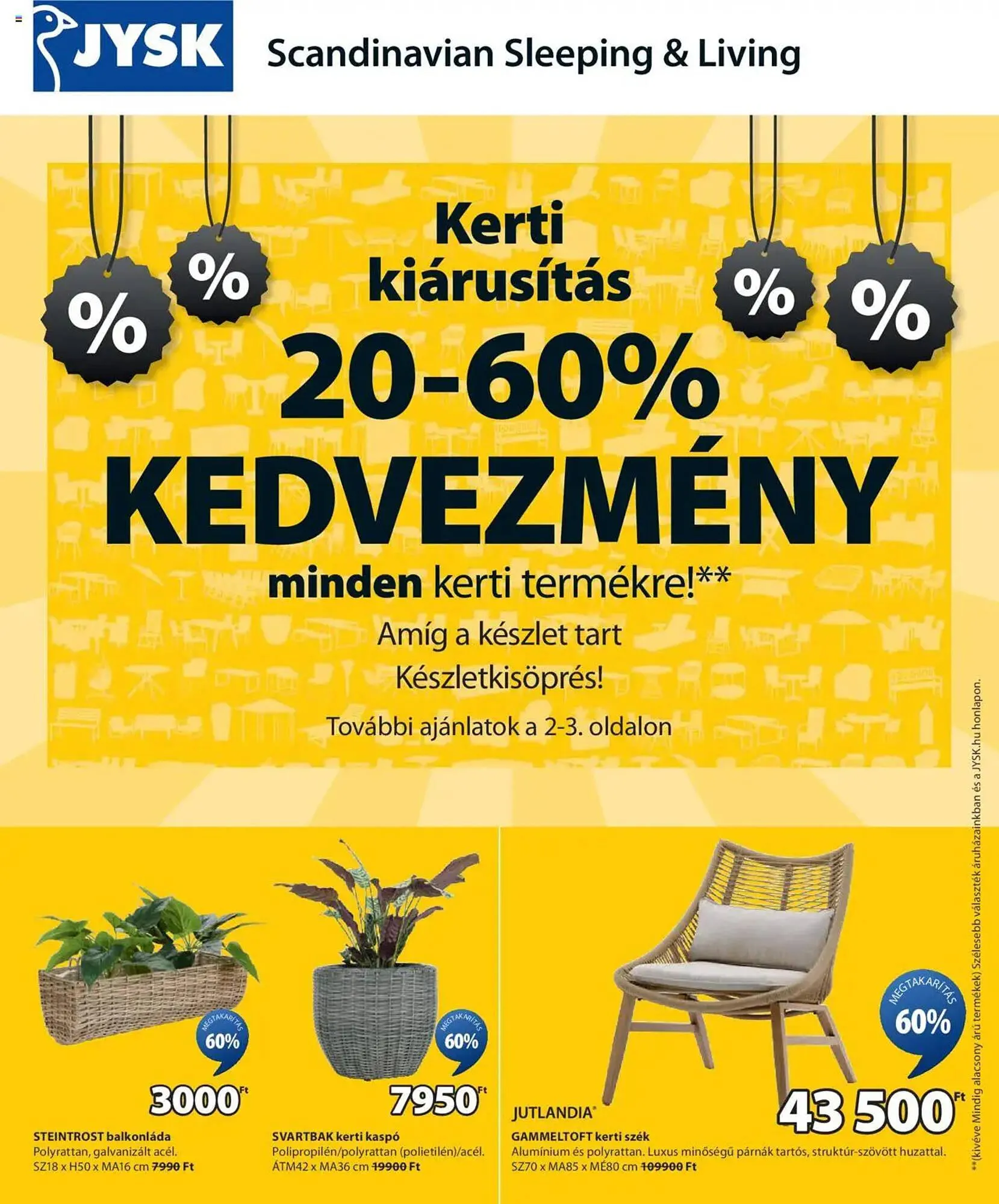 JYSK akciós újság - 1