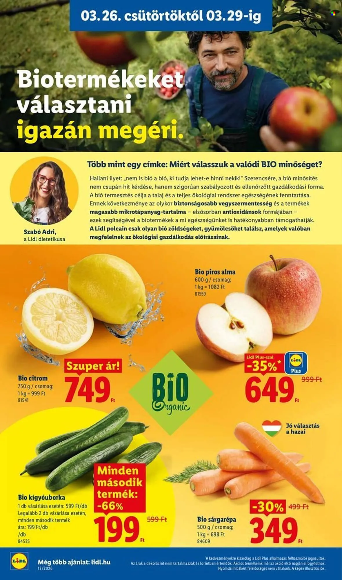 Katalógus Lidl akciós újság március 26.-tól április 1.-ig 2026. - Oldal 4