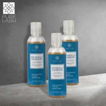 Illatmentes szempillasampon - 100 ml, 3 db