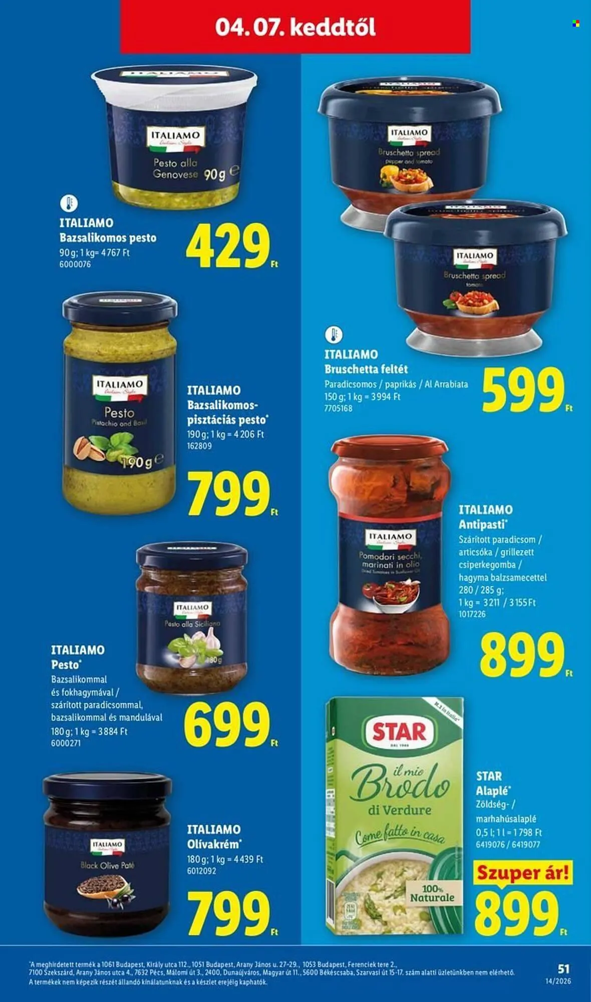 Katalógus Lidl akciós újság április 1.-tól április 8.-ig 2026. - Oldal 51