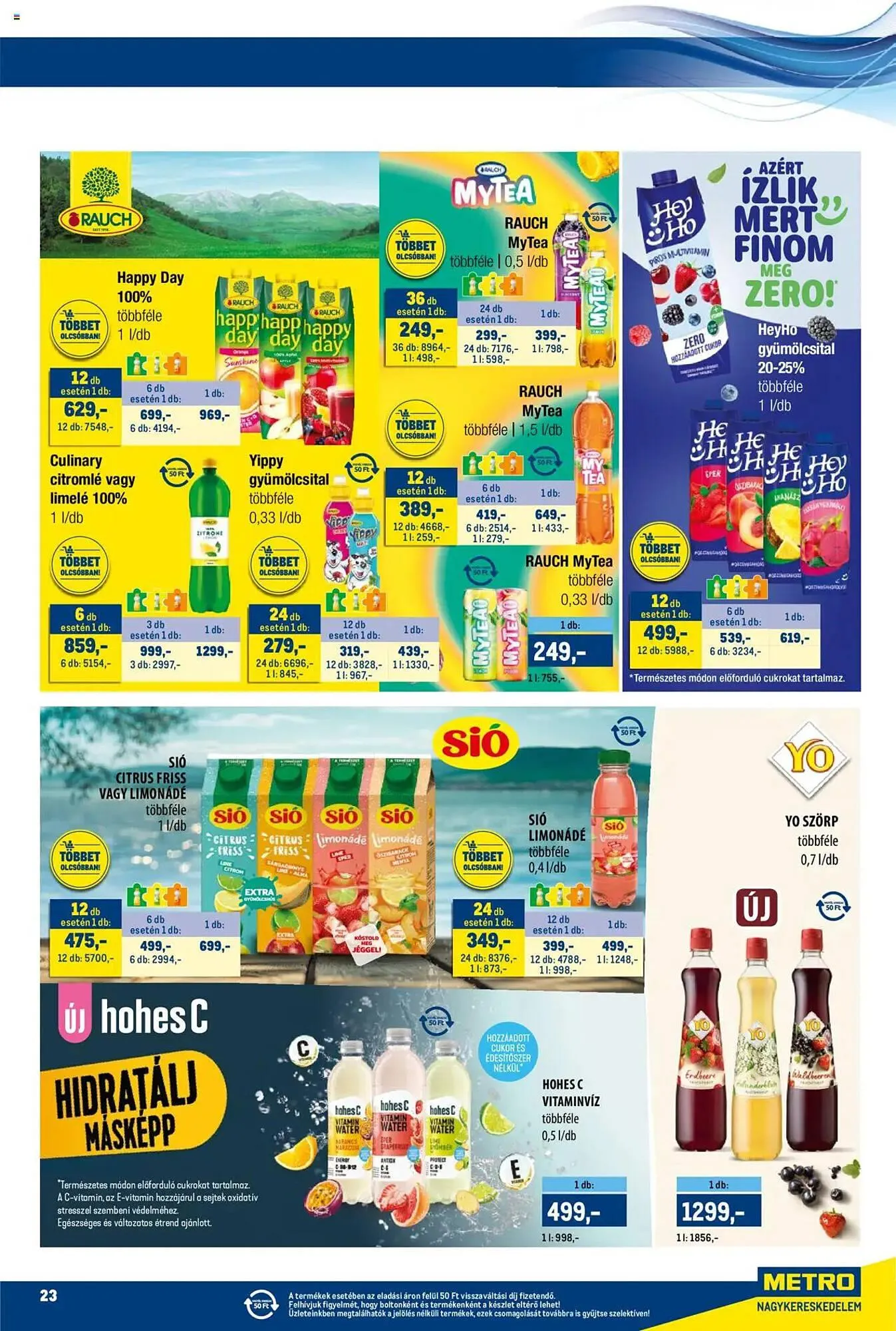 Katalógus Metro akciós újság augusztus 1.-tól augusztus 14.-ig 2025. - Oldal 23