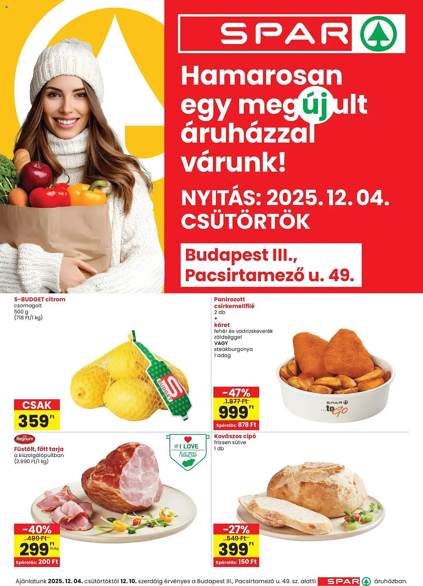 Spar akciós újság - 1