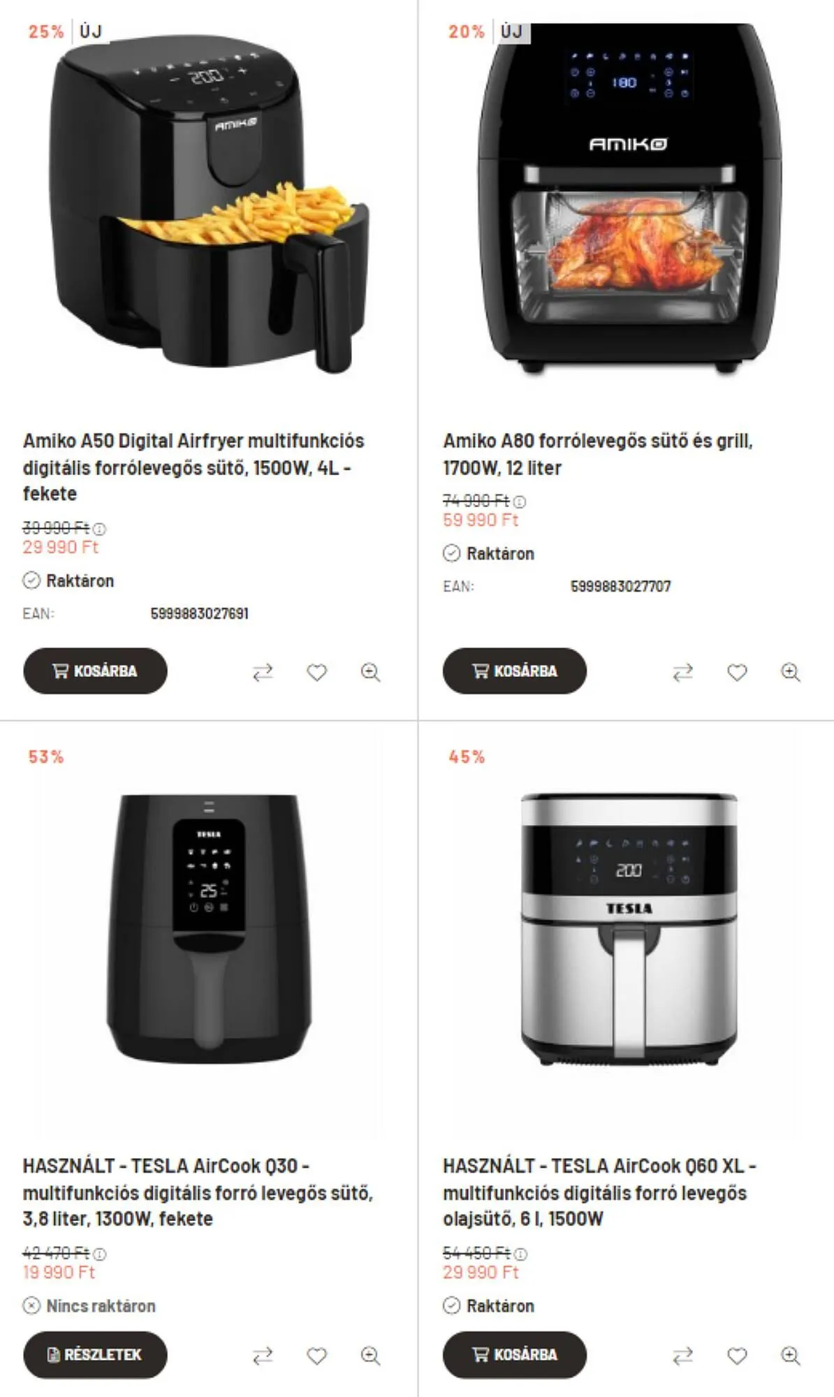 TeslaRobot akciós újság - 1