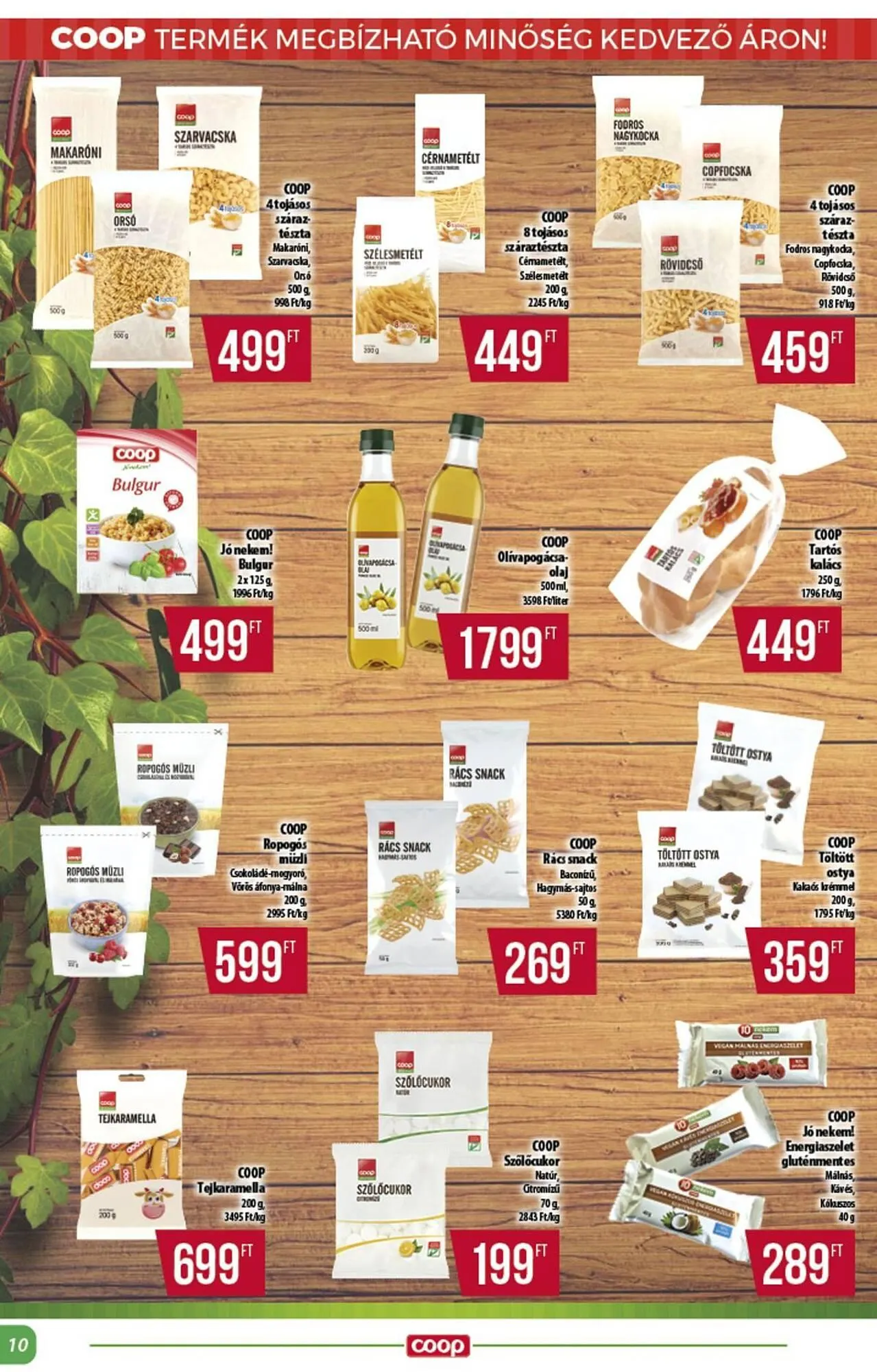 Katalógus Coop akciós újság május 15.-tól május 21.-ig 2025. - Oldal 10