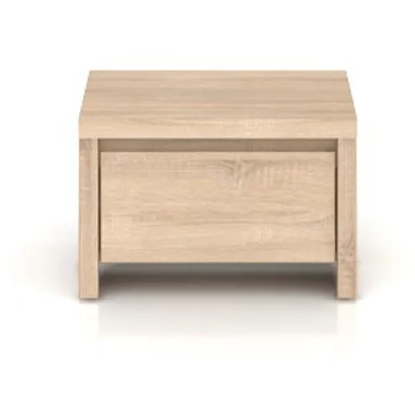 KASPIAN éjjeli szekrény 1 fiókkal sonoma