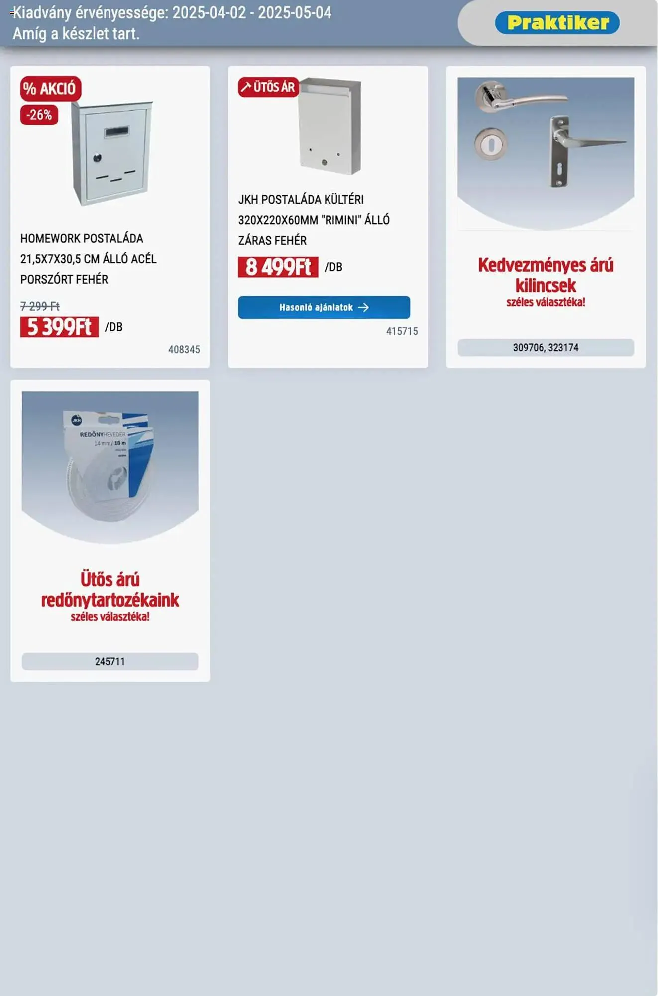Katalógus Praktiker akciós újság április 2.-tól május 4.-ig 2025. - Oldal 23