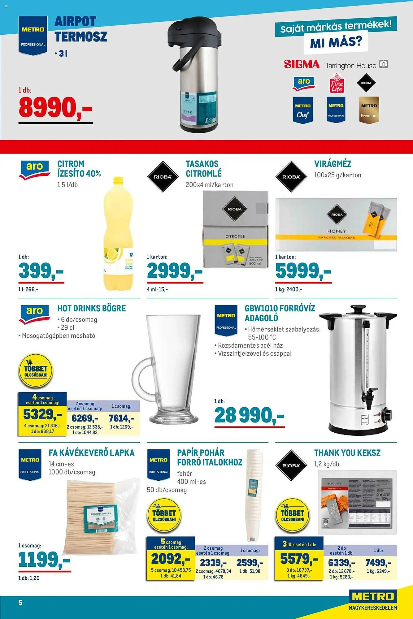 Katalógus Metro akciós újság november 2.-tól november 30.-ig 2025. - Oldal 5