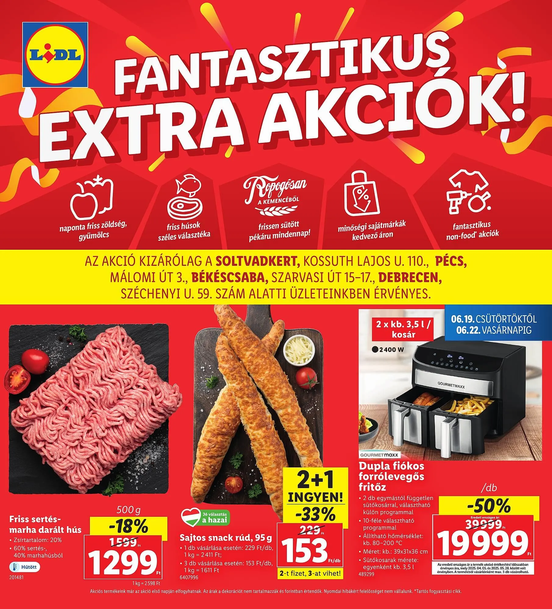 Katalógus Lidl akciós újság június 19.-tól június 22.-ig 2025. - Oldal 1