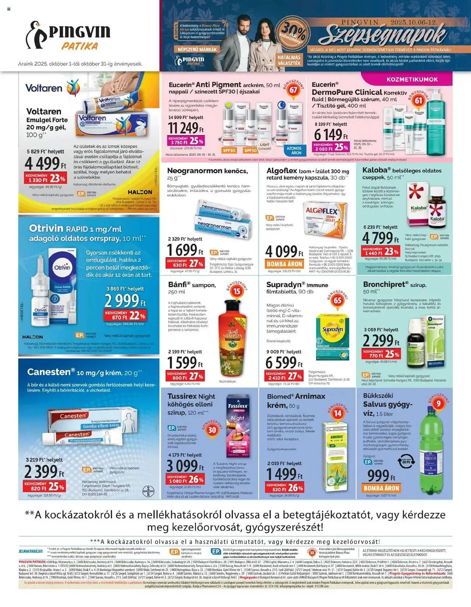 Katalógus Pingvin Patika akciós újság október 1.-tól október 31.-ig 2025. - Oldal 8