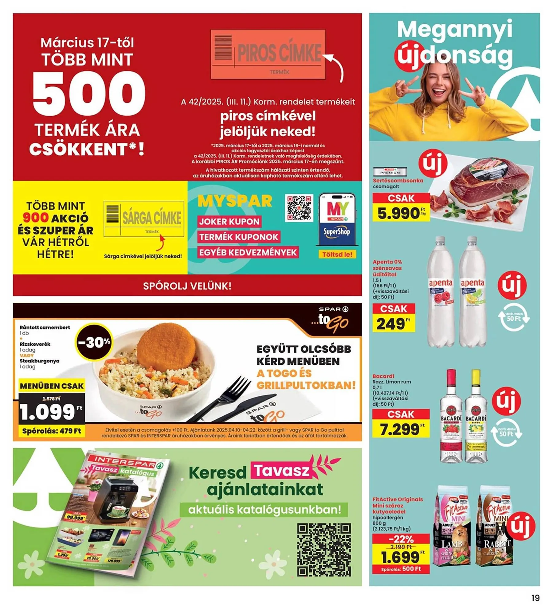 Katalógus Interspar akciós újság április 10.-tól április 22.-ig 2025. - Oldal 19