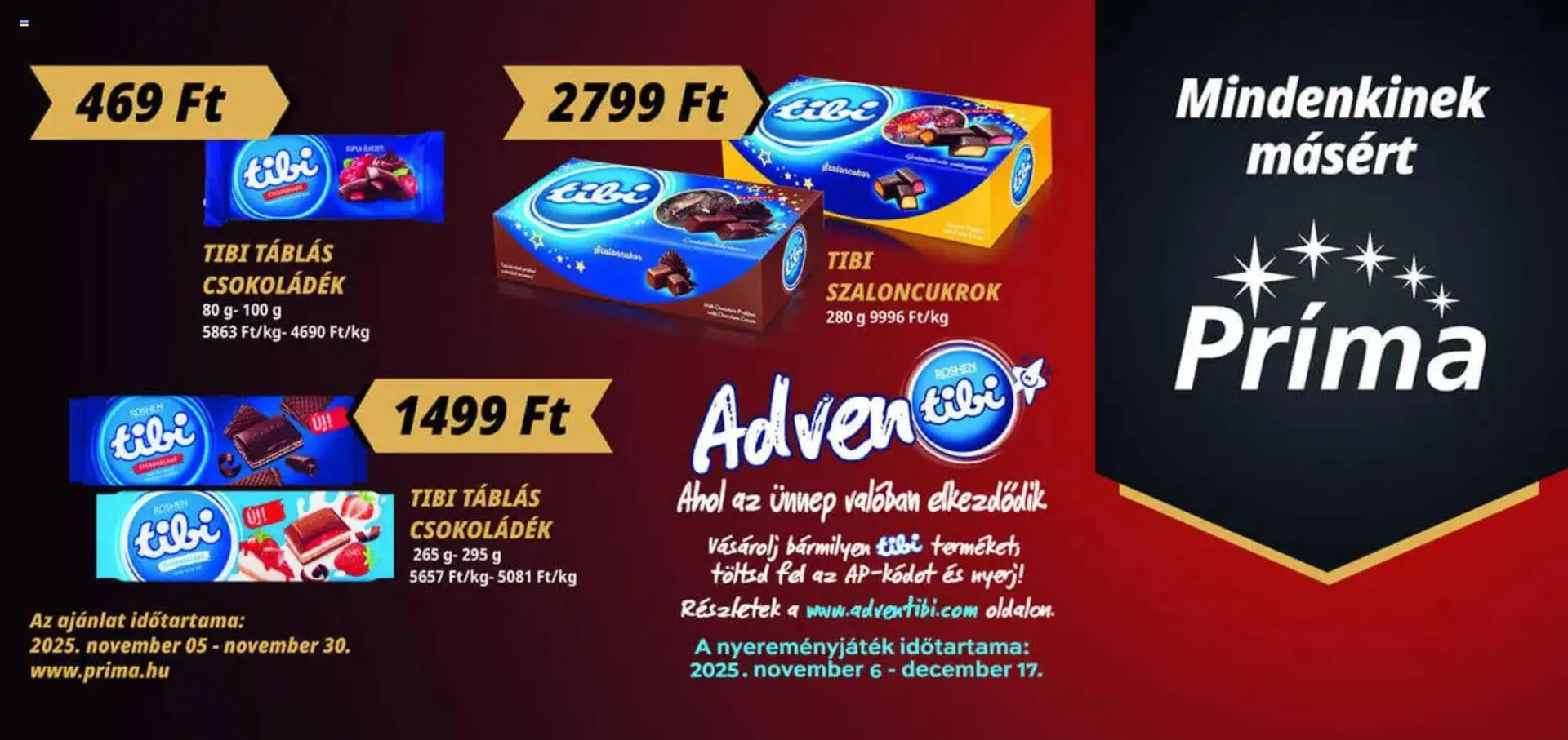 Katalógus Príma akciós újság november 5.-tól november 30.-ig 2025. - Oldal 2