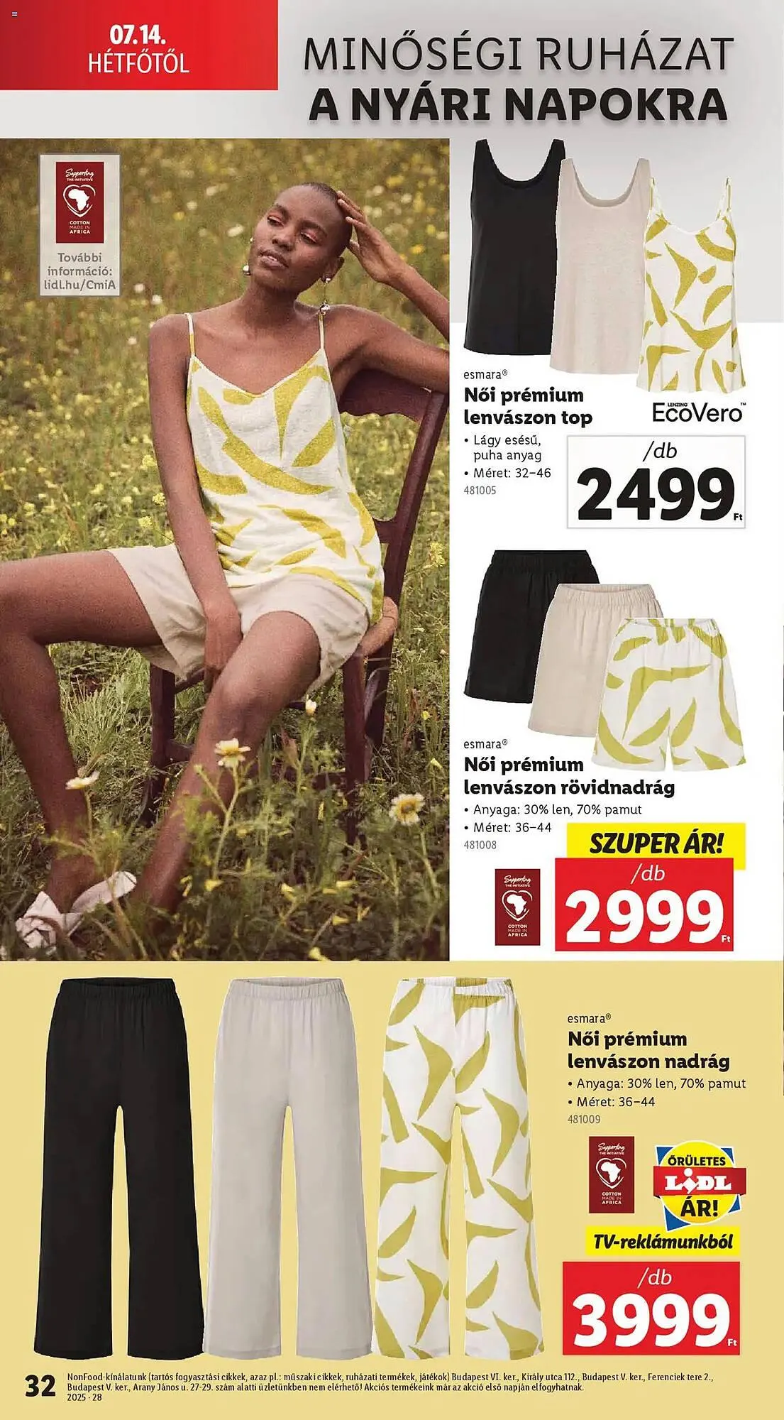 Katalógus Lidl akciós újság július 10.-tól július 16.-ig 2025. - Oldal 32