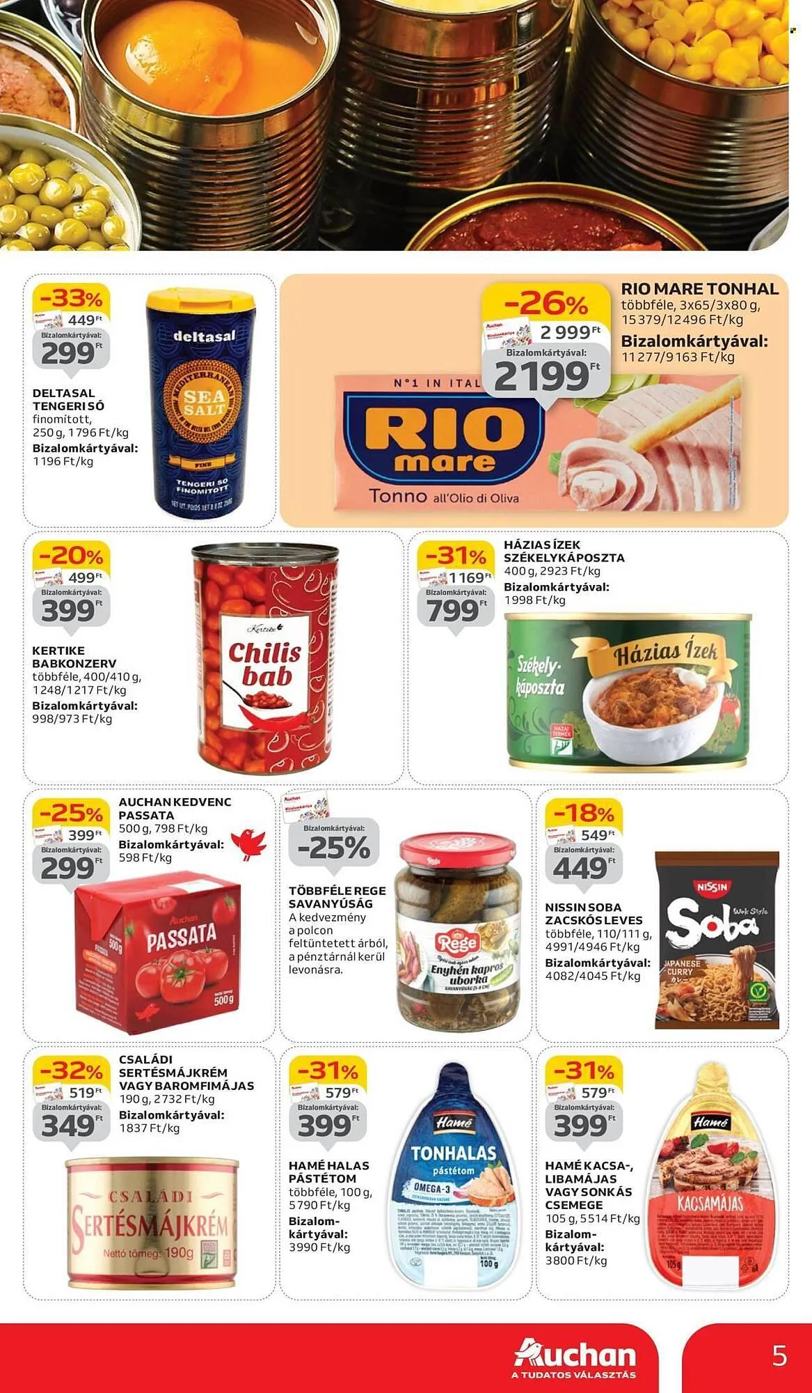 Katalógus Auchan akciós újság június 5.-tól június 18.-ig 2025. - Oldal 5