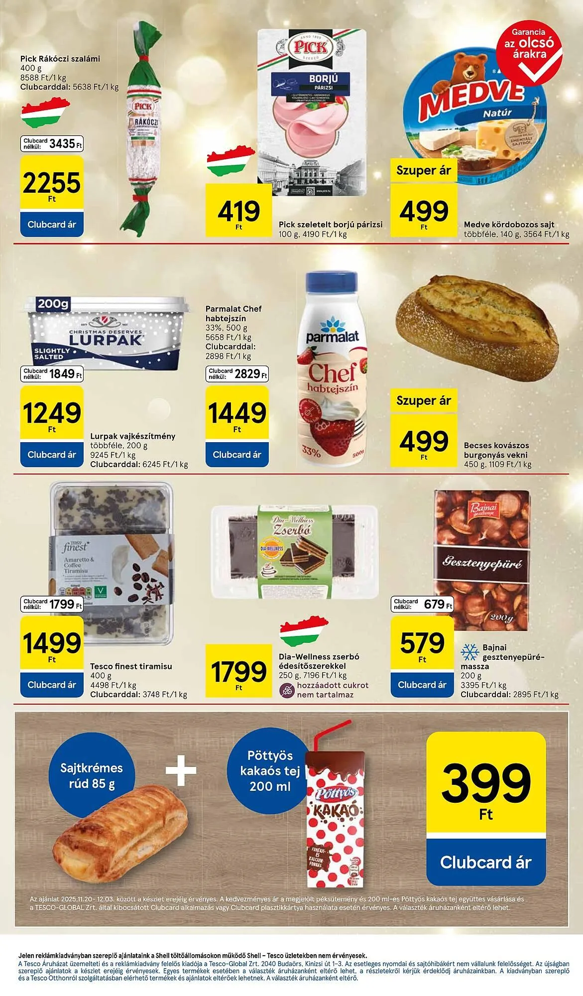 Katalógus Tesco akciós újság november 20.-tól november 26.-ig 2025. - Oldal 3