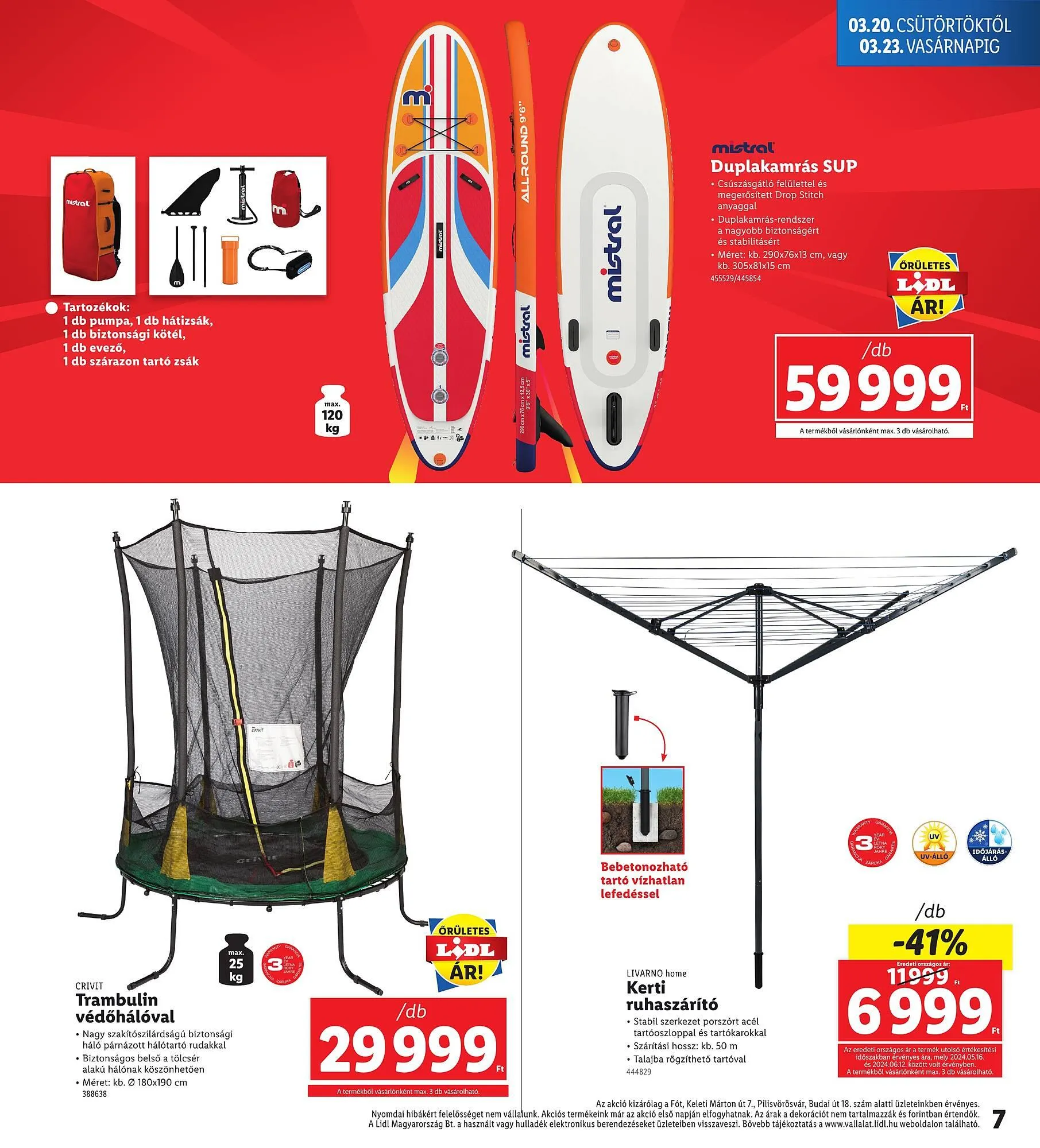 Katalógus Lidl akciós újság március 20.-tól március 23.-ig 2025. - Oldal 7