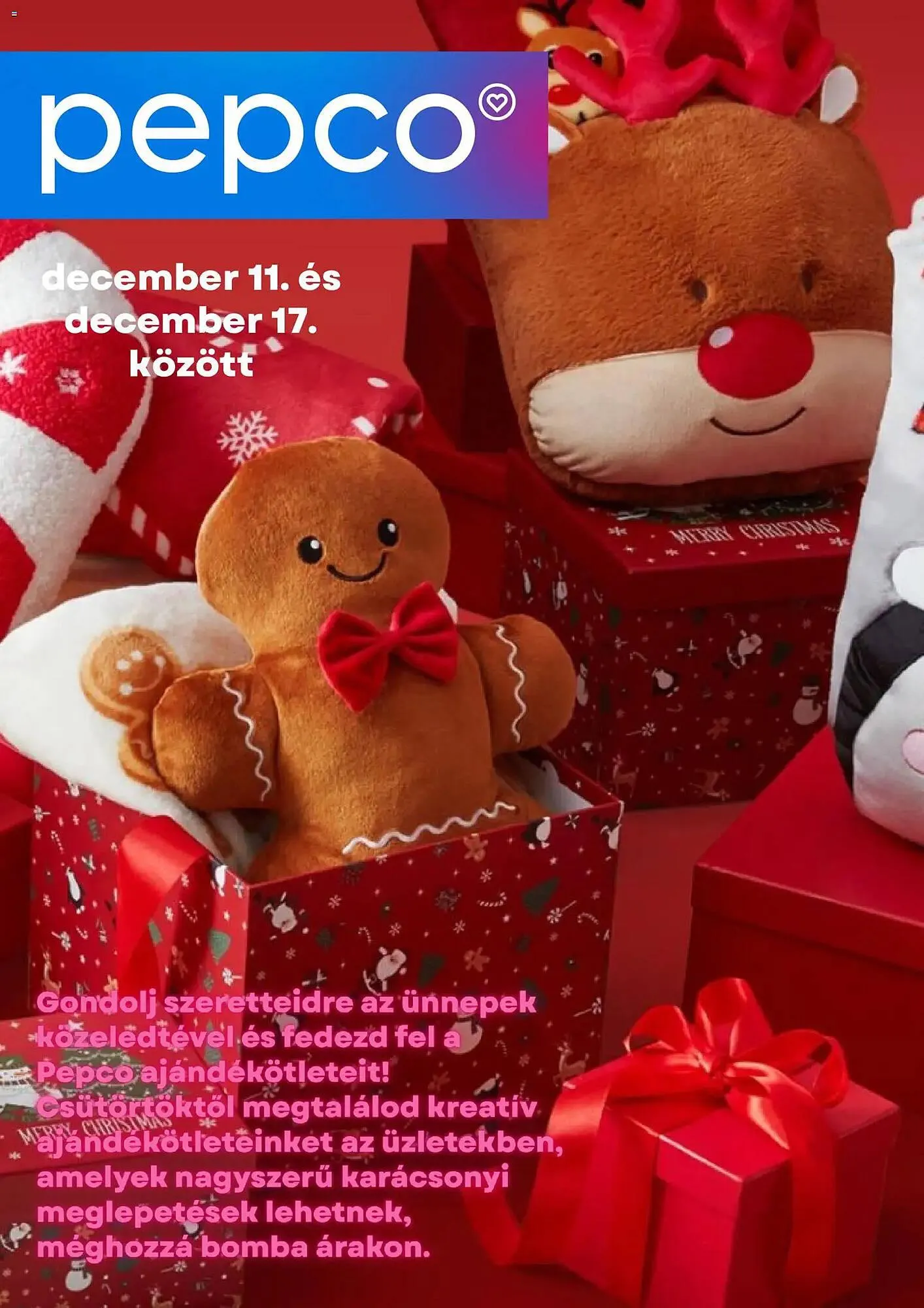 Katalógus Pepco akciós újság december 11.-tól december 17.-ig 2025. - Oldal 1