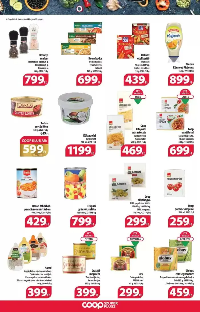 Katalógus Coop országos szórólap november 1. hét - Szuper Plusz október 31.-tól november 6.-ig 2024. - Oldal 6