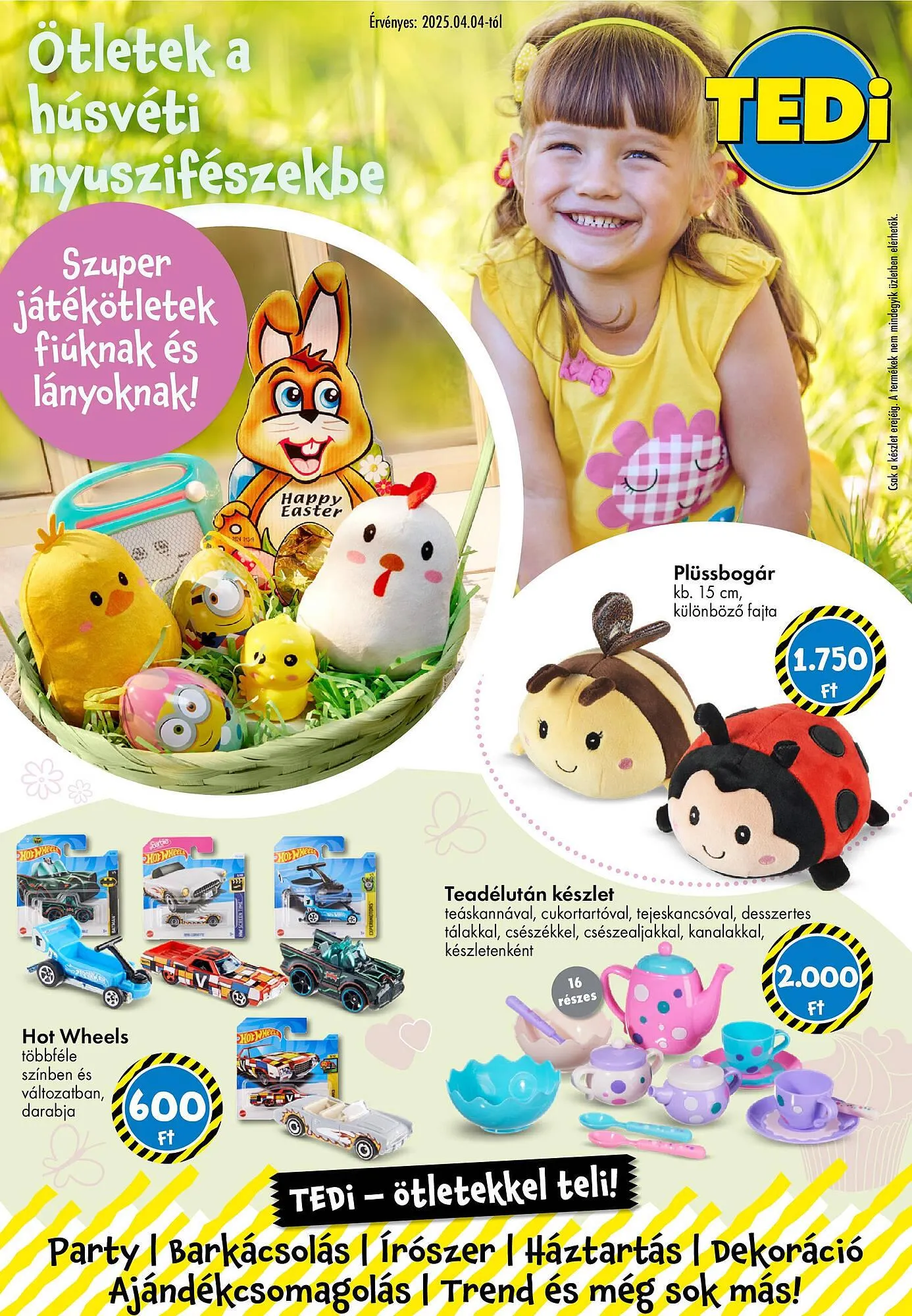 Tedi akciós újság - 1