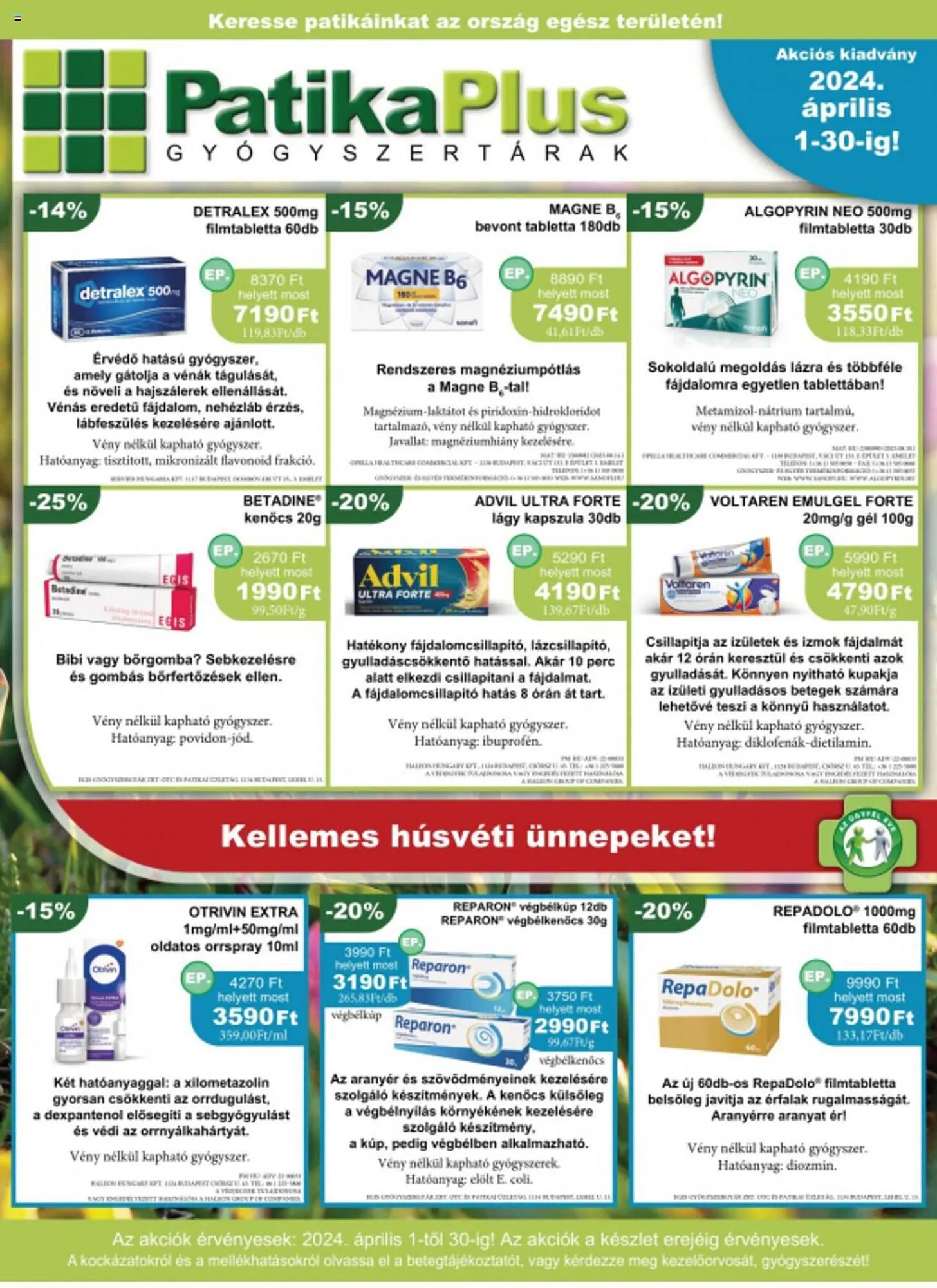 Katalógus PatikaPlus akciós újság április 1.-tól április 30.-ig 2024. - Oldal 