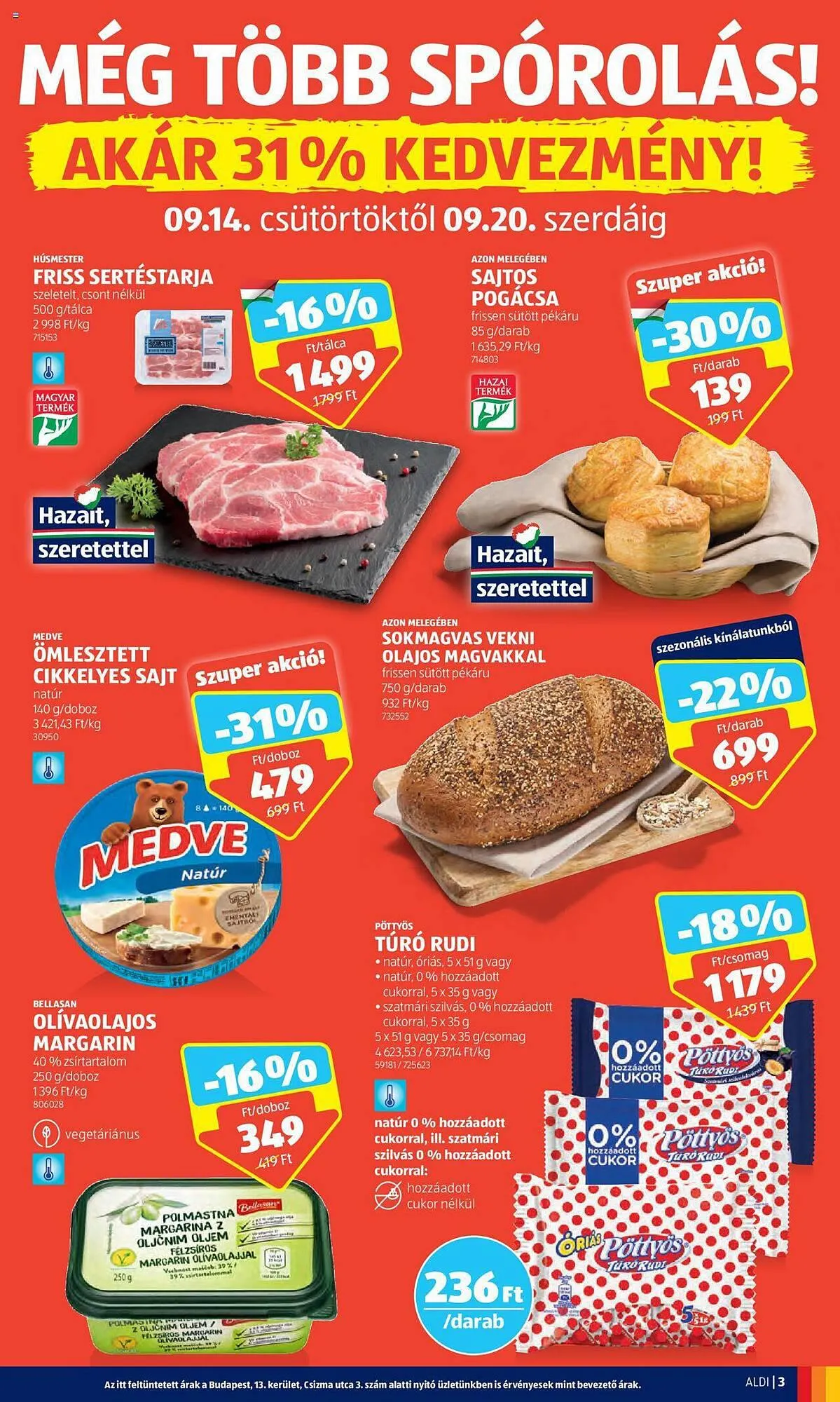 Katalógus ALDI akciós újság szeptember 14.-tól szeptember 20.-ig 2023. - Oldal 3