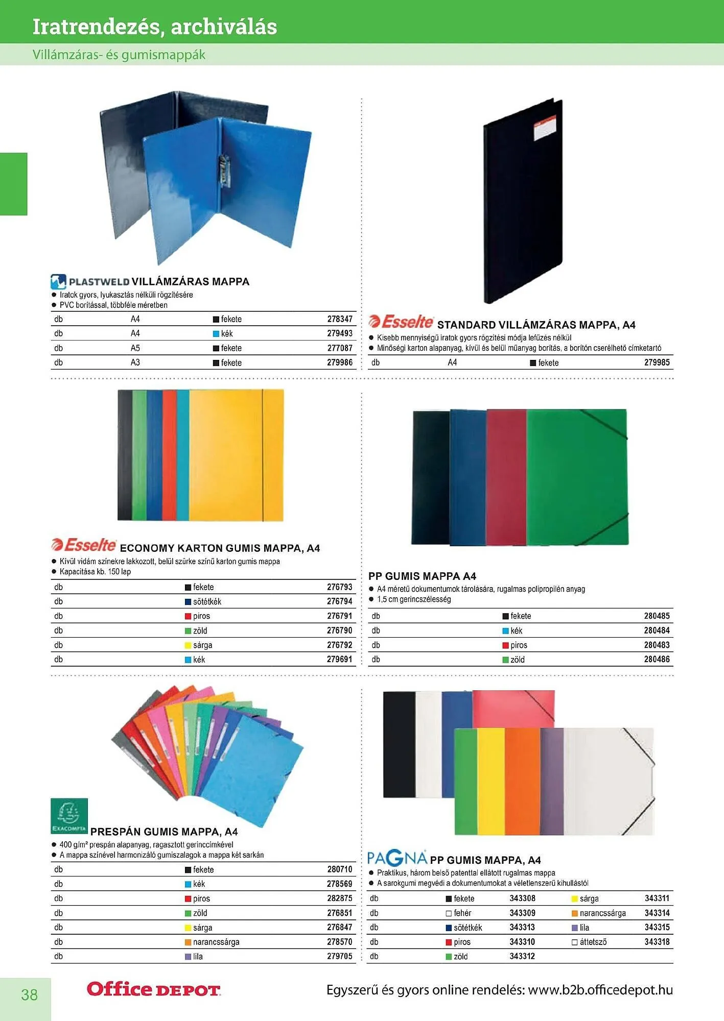 Katalógus Office Depot akciós újság május 9.-tól december 31.-ig 2026. - Oldal 38