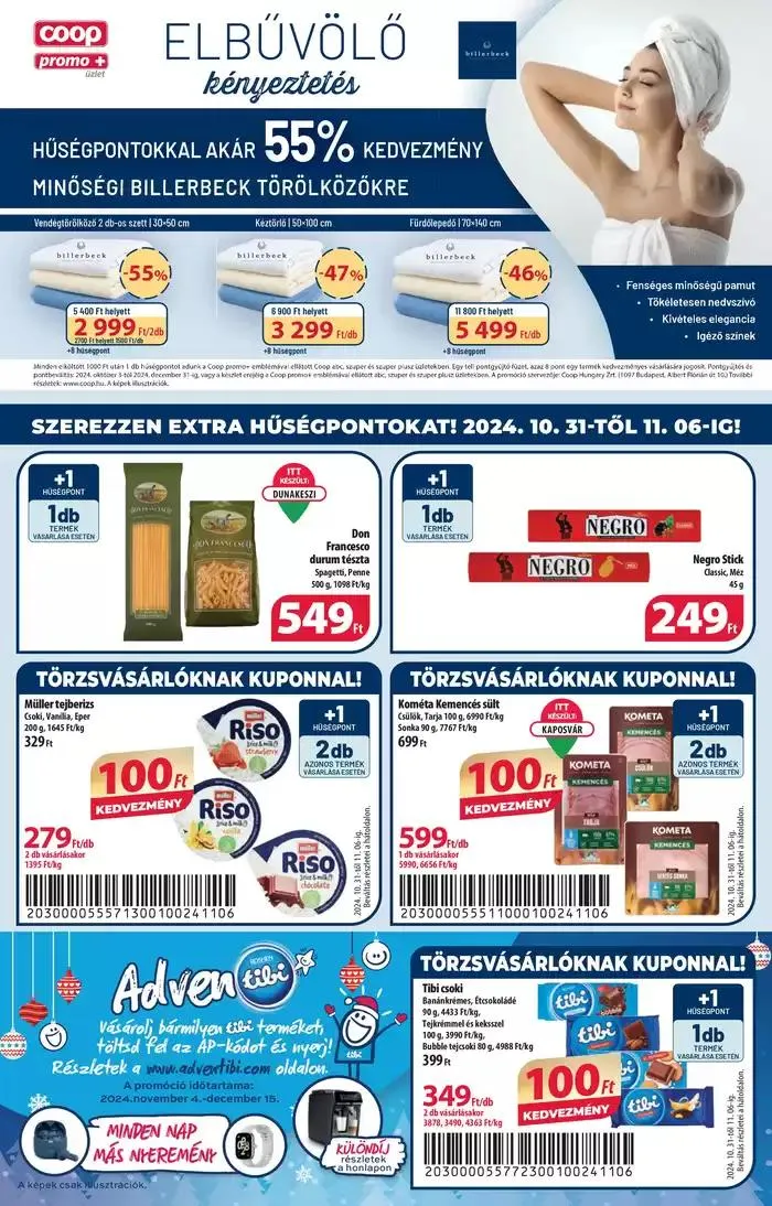 Katalógus Coop országos szórólap november 1. hét - Szuper Plusz október 31.-tól november 6.-ig 2024. - Oldal 3