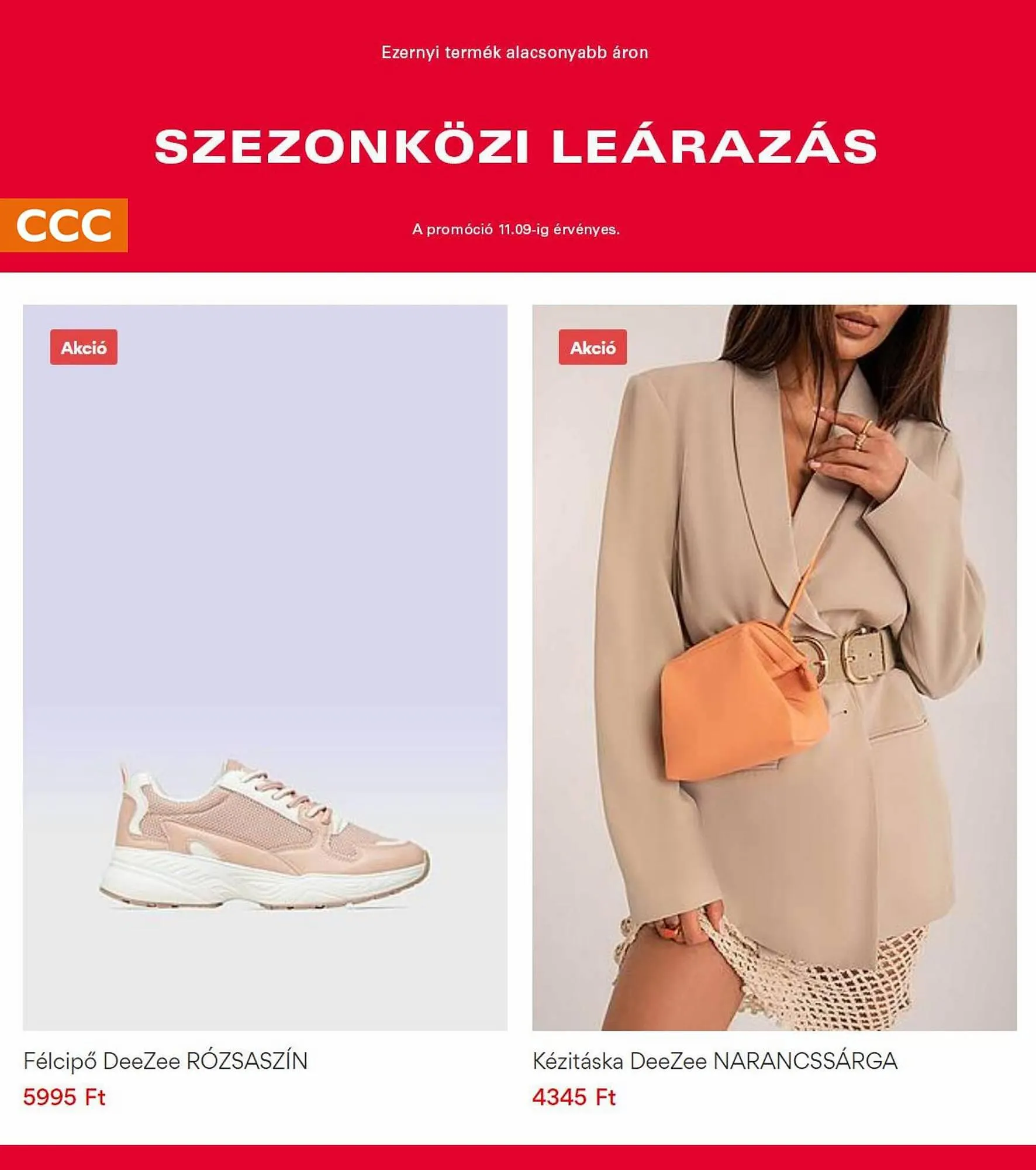 CCC akciós újság - 1