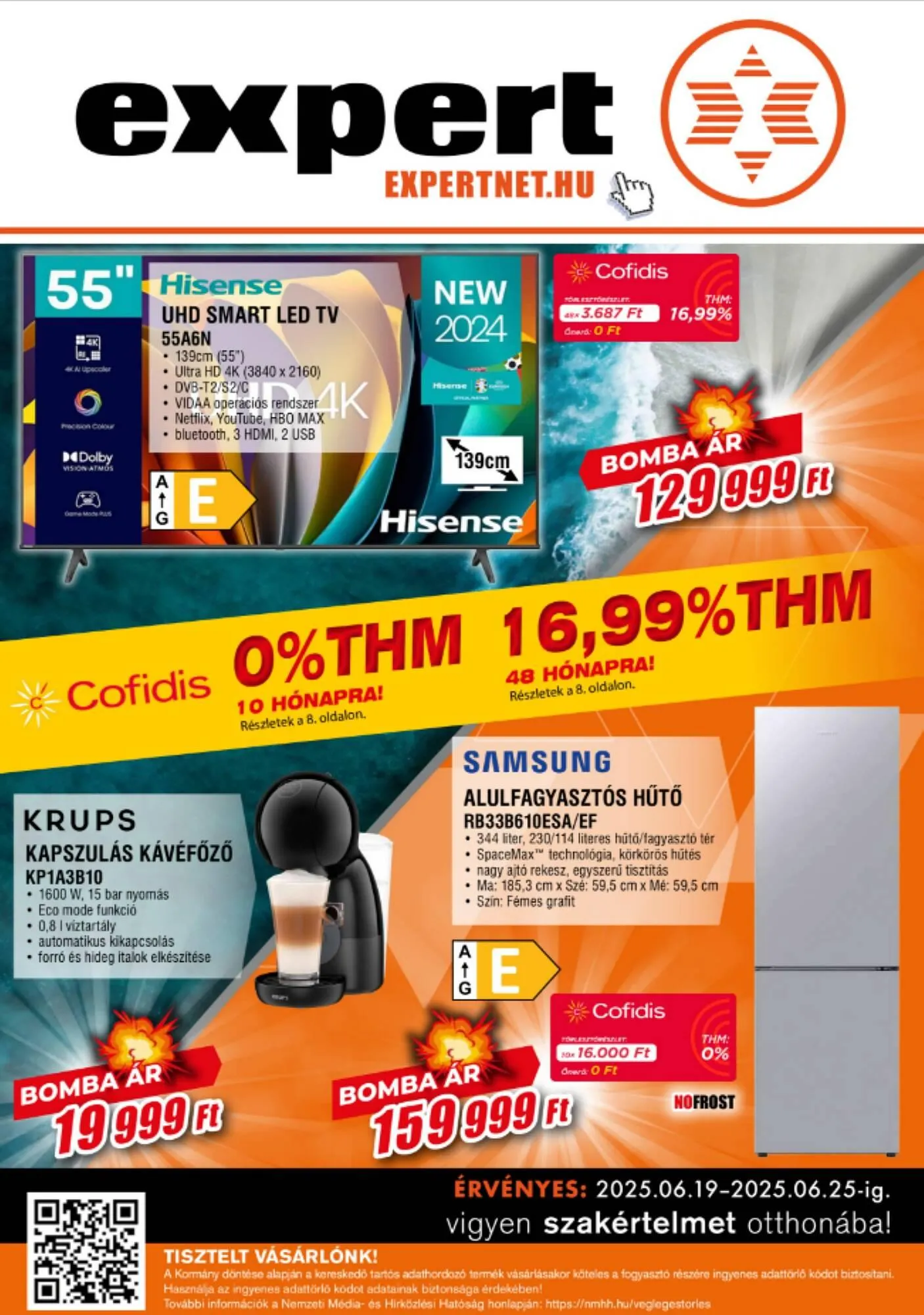 Katalógus Expert akciós újság június 19.-tól június 25.-ig 2025. - Oldal 1