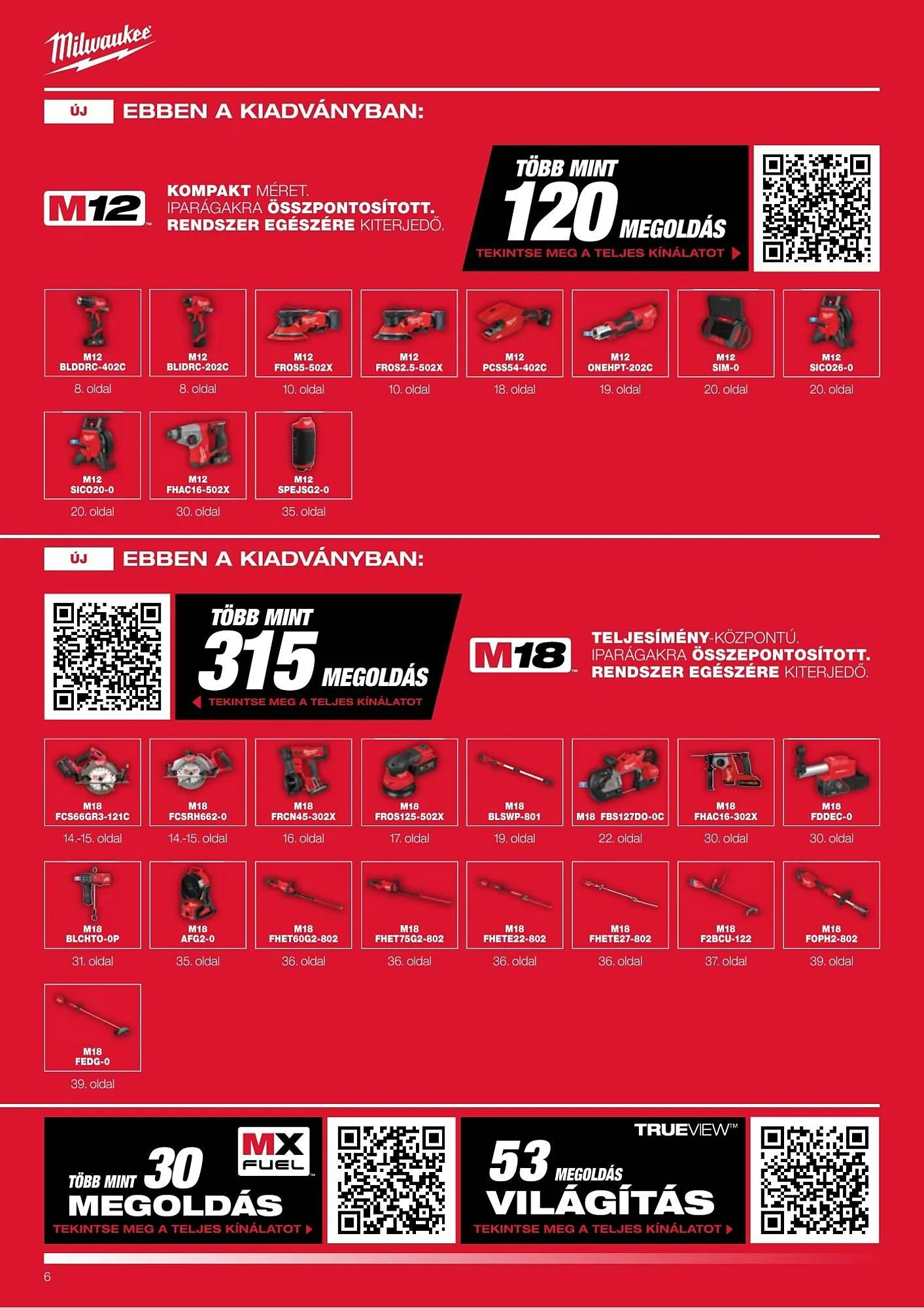 Katalógus Milwaukeetool akciós újság február 13.-tól július 31.-ig 2025. - Oldal 6