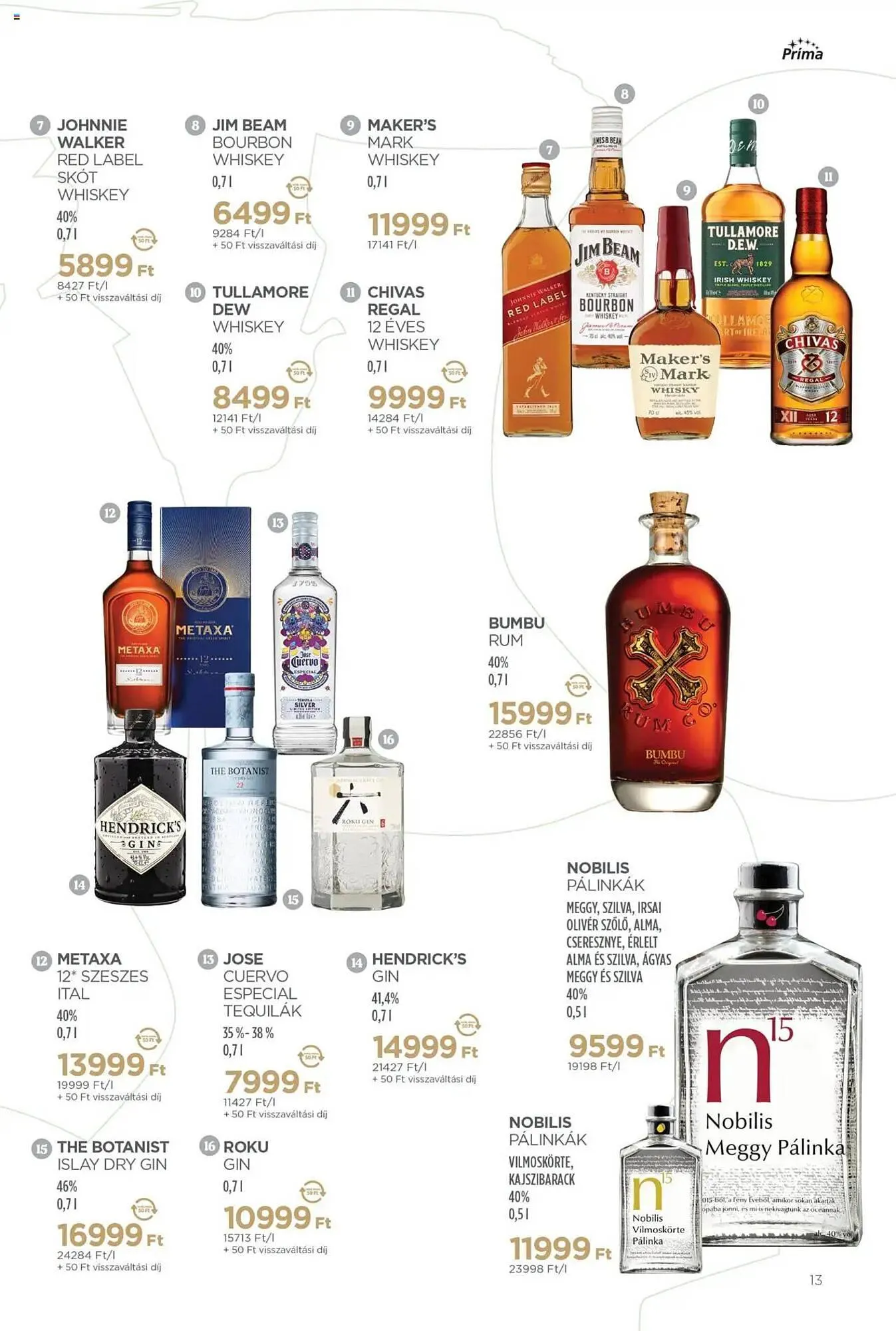 Katalógus Príma akciós újság november 11.-tól december 31.-ig 2024. - Oldal 13