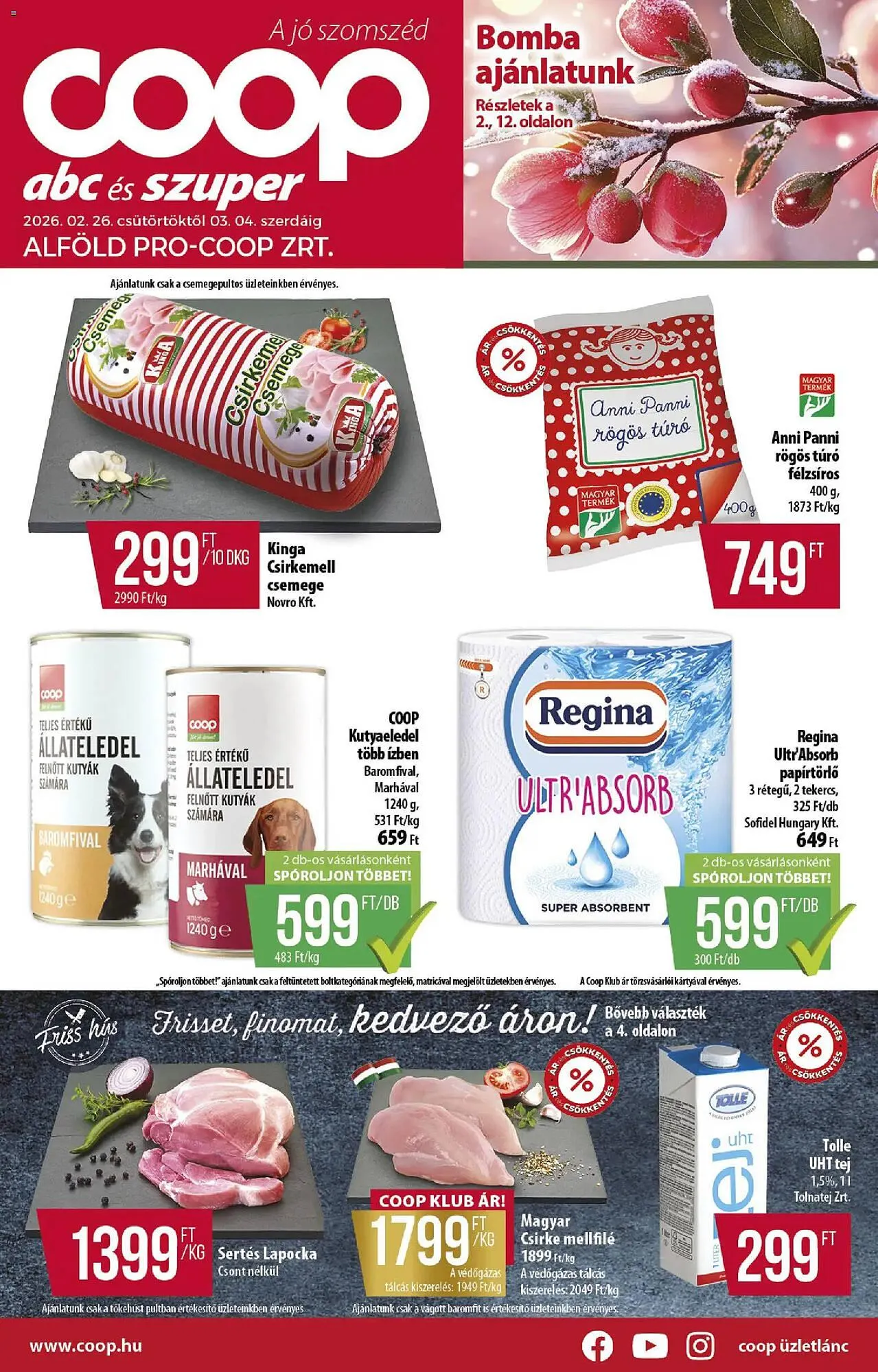 Coop akciós újság - 1