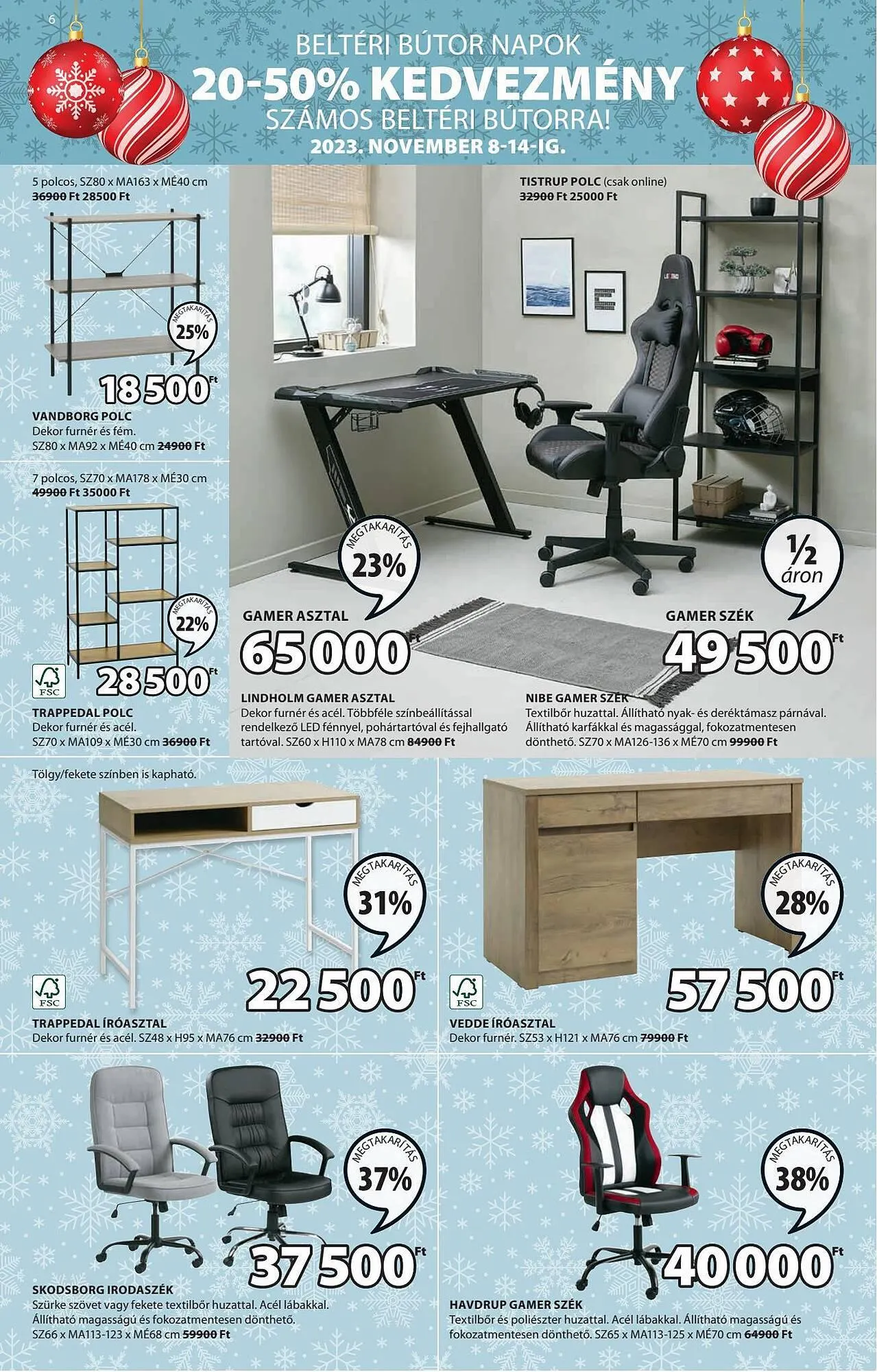 Katalógus JYSK akciós újság november 8.-tól november 26.-ig 2023. - Oldal 6
