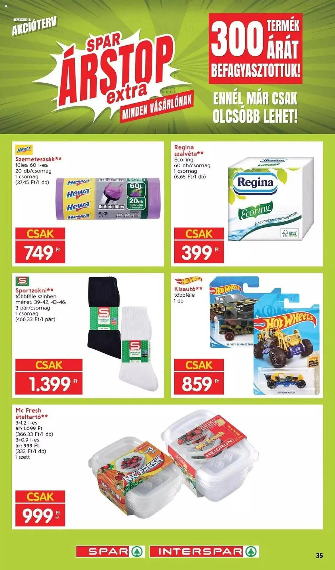 Katalógus Interspar akciós újság augusztus 1.-tól szeptember 30.-ig 2023. - Oldal 35