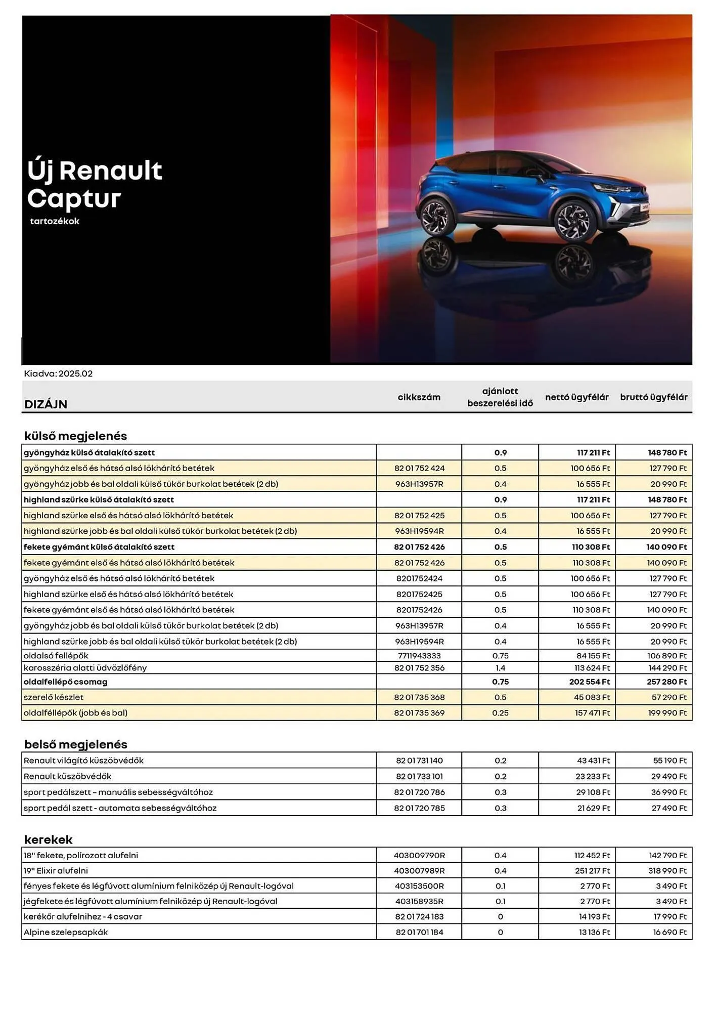 Katalógus Renault akciós újság március 22.-tól június 30.-ig 2025. - Oldal 1