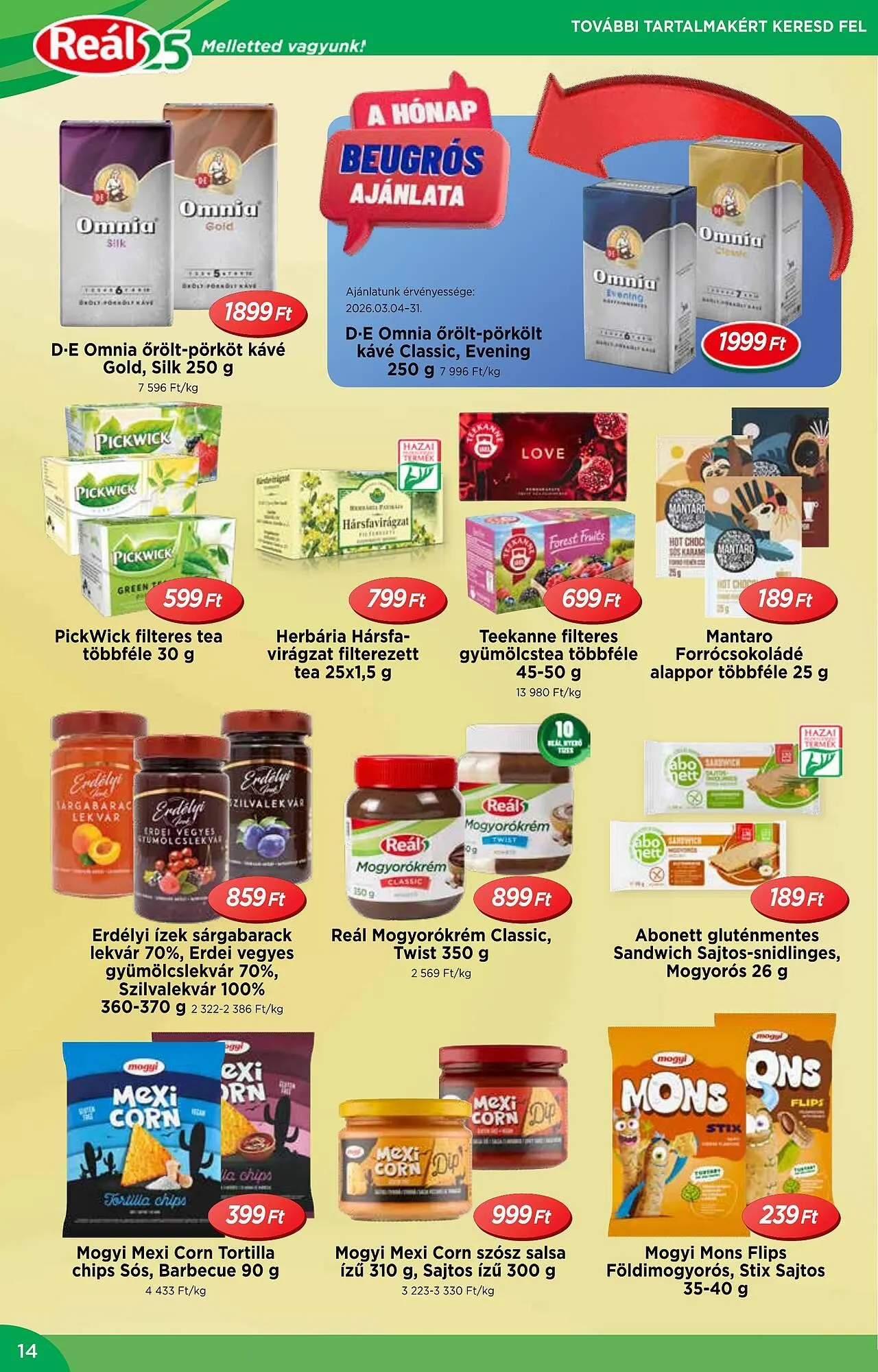 Katalógus Real akciós újság március 4.-tól március 15.-ig 2026. - Oldal 14