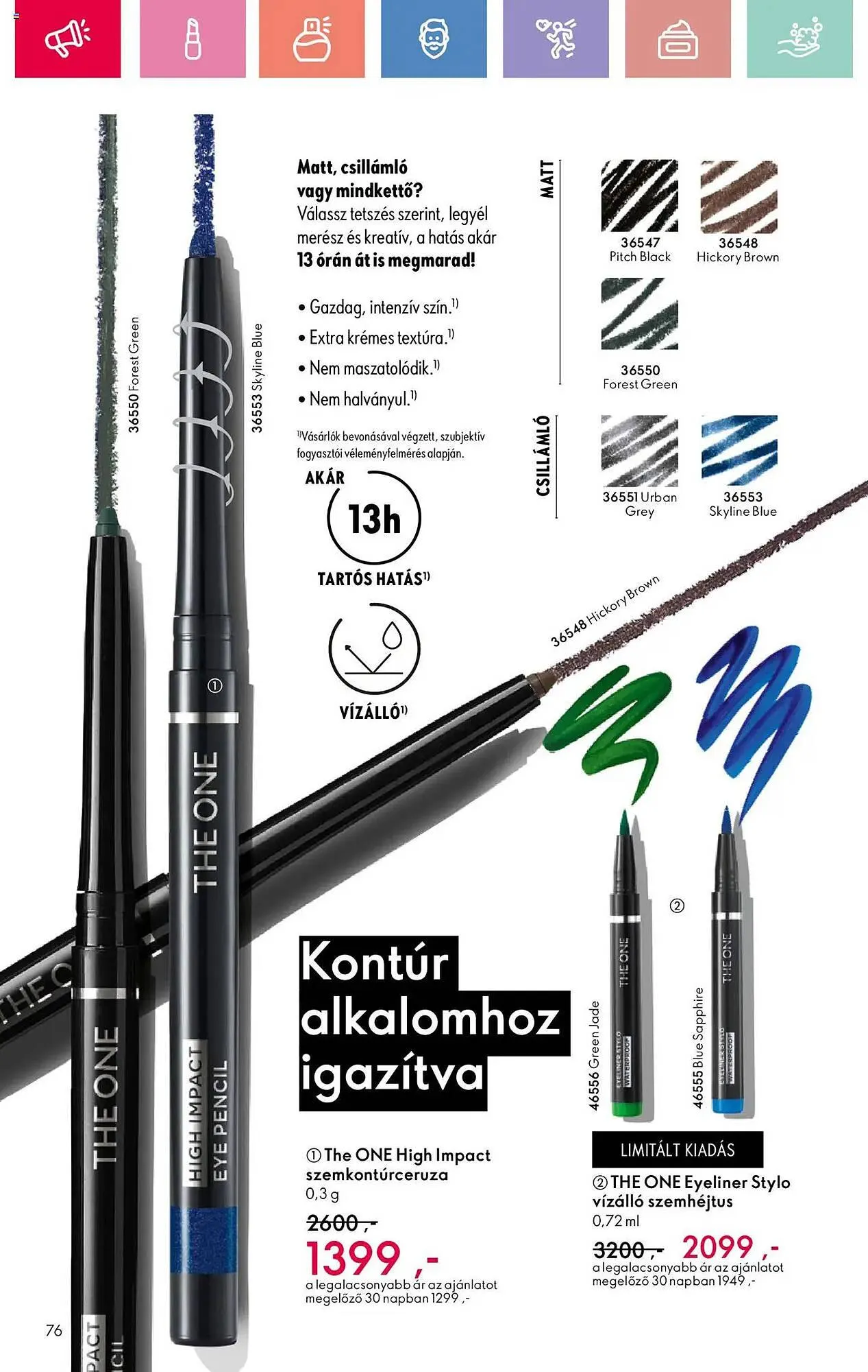 Katalógus Oriflame akciós újság június 15.-tól július 5.-ig 2025. - Oldal 76